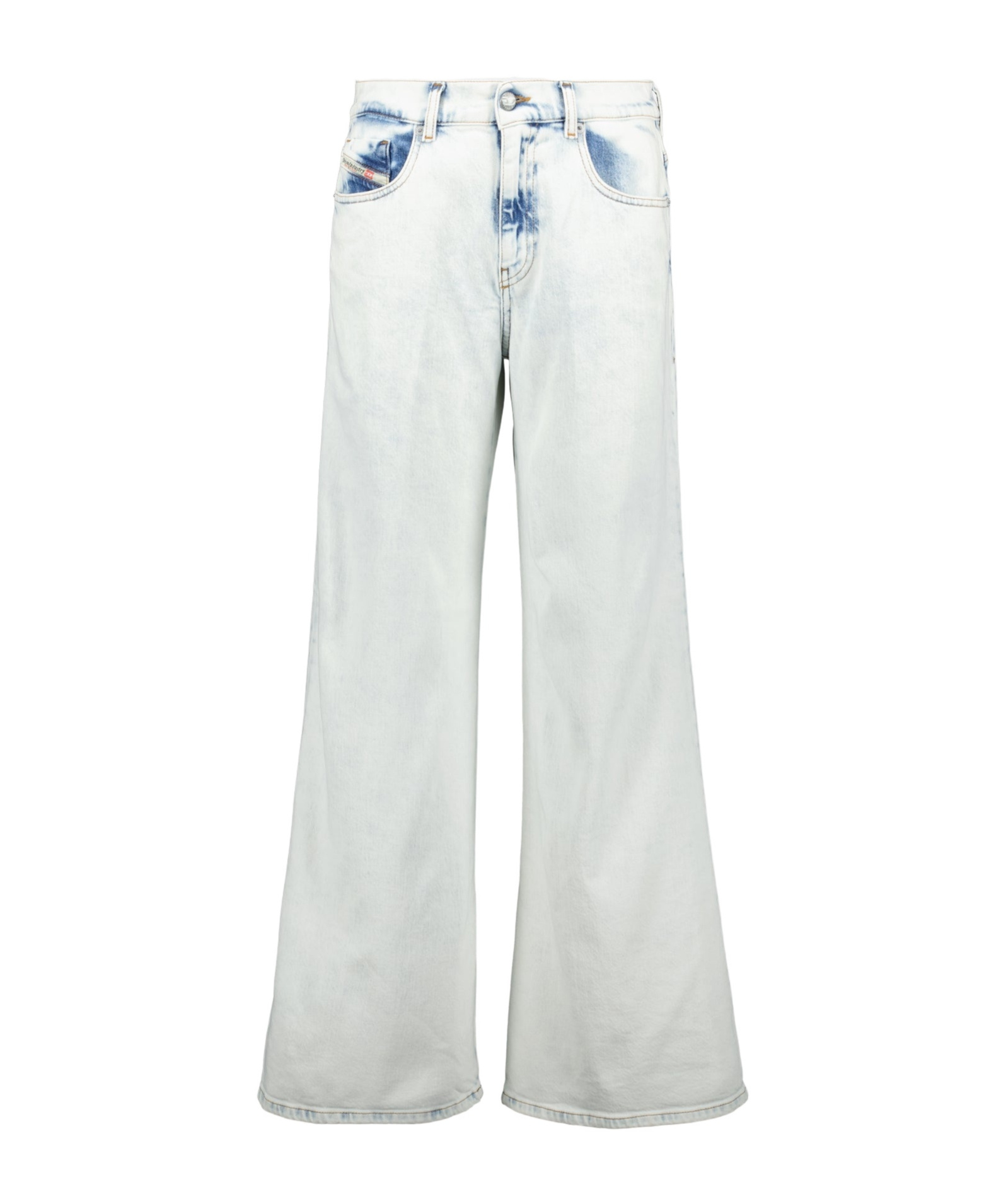 Diesel Belt-loop Jeans In White