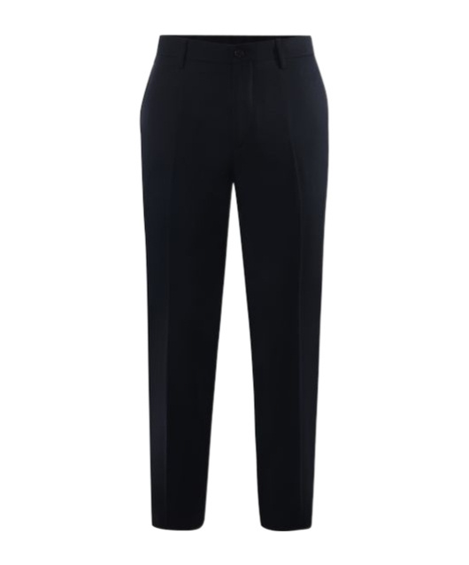 Etro Stretch Twill Trousers In Black