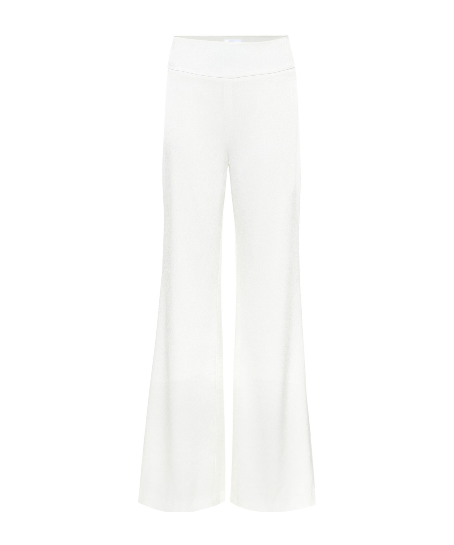 Galvan High-rise Wide-leg Crêpe Pants In White