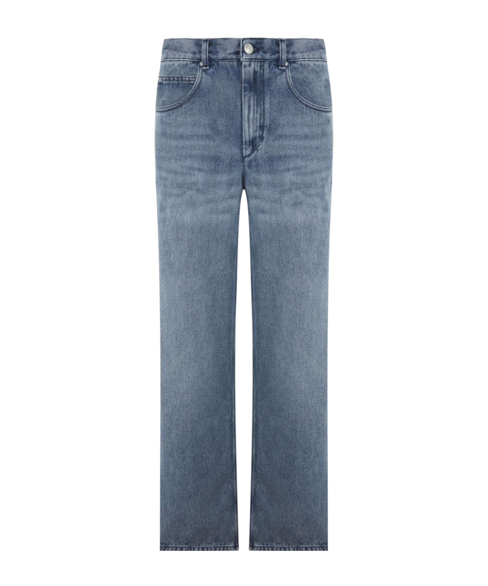 Isabel Marant Jeans With Belt Loops In Blue