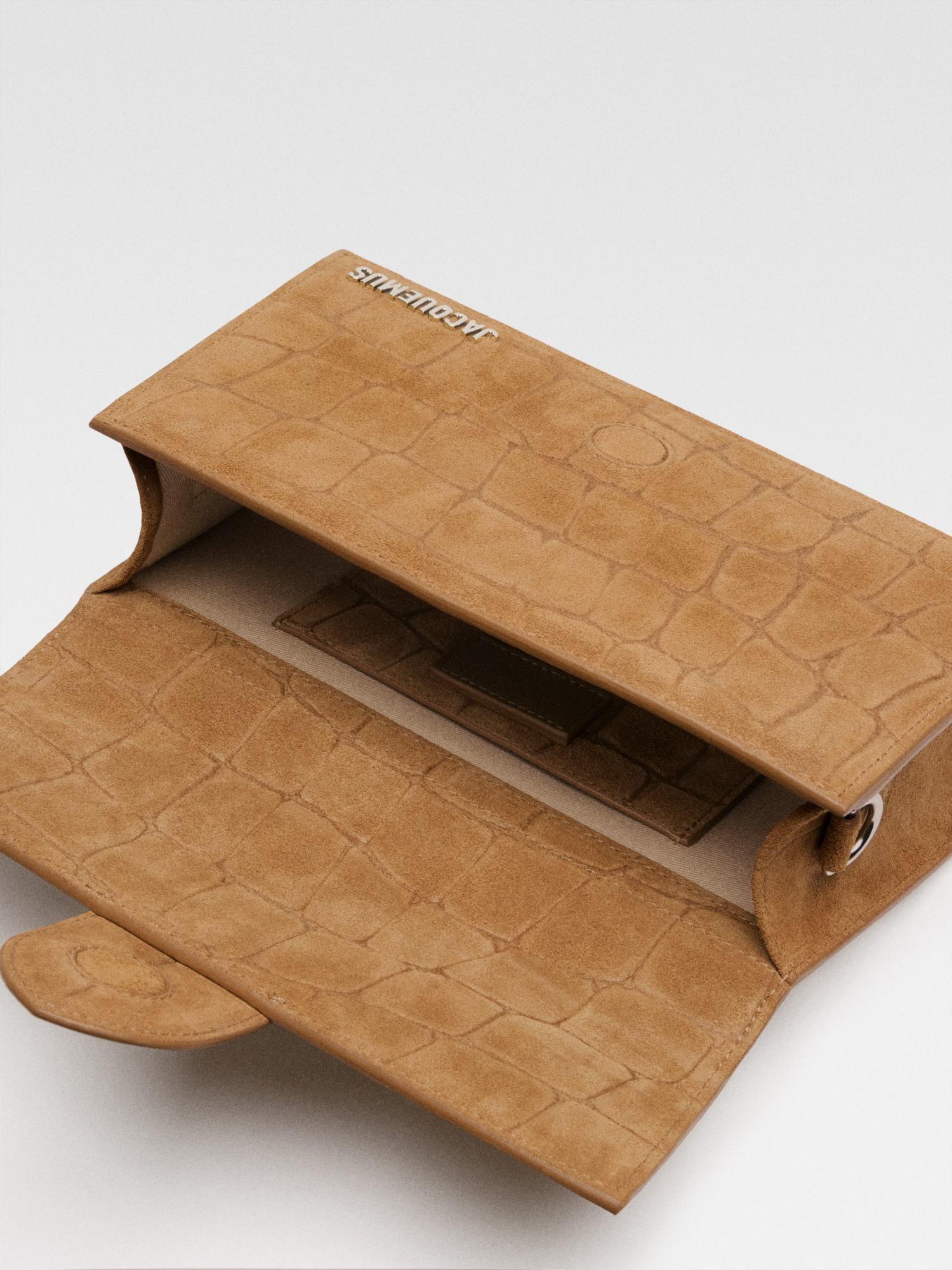 Jacquemus Flip Shoulder Bag In Brown