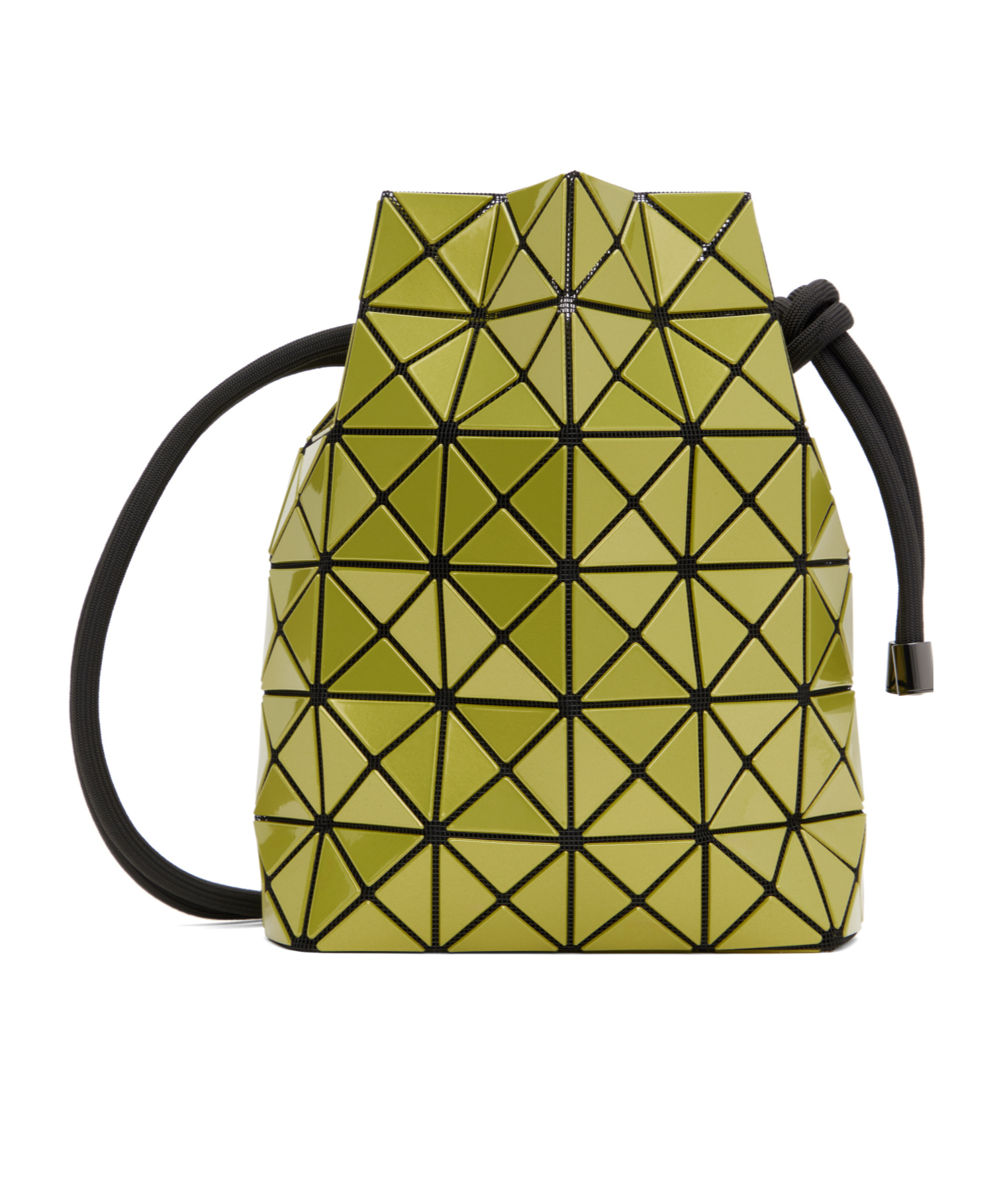 Bao Bao Issey Miyake Yellow Wring Gloss Bag In Nude