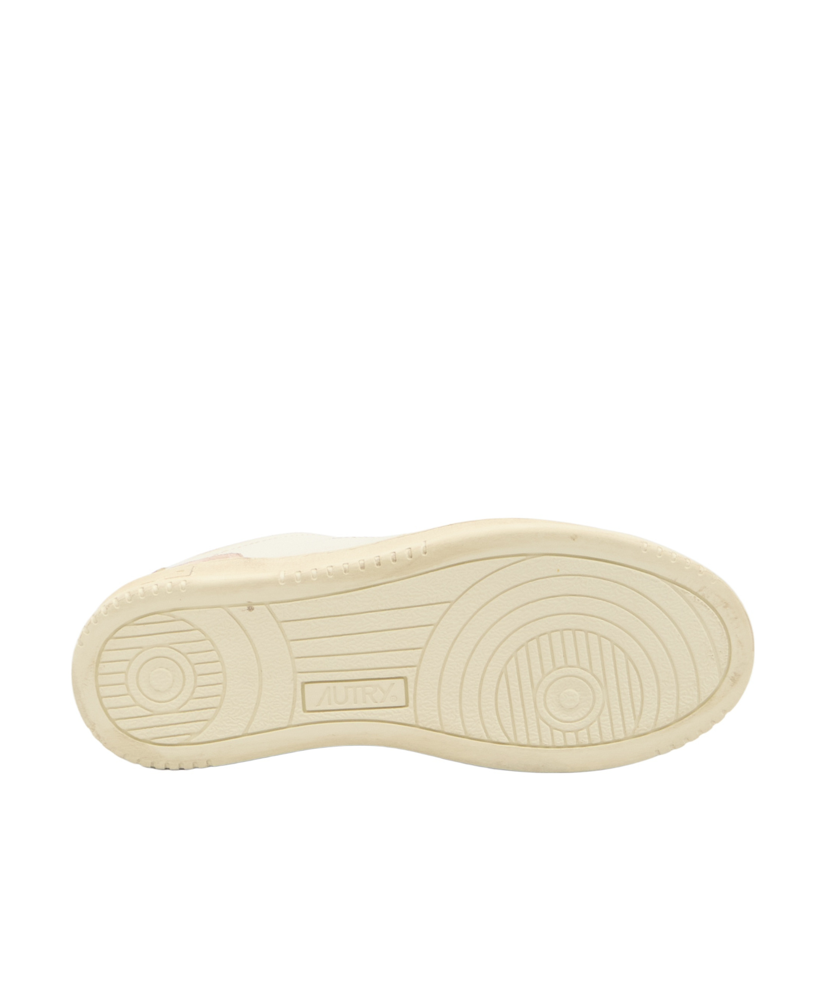 Autry Laced Sneakers In Nude
