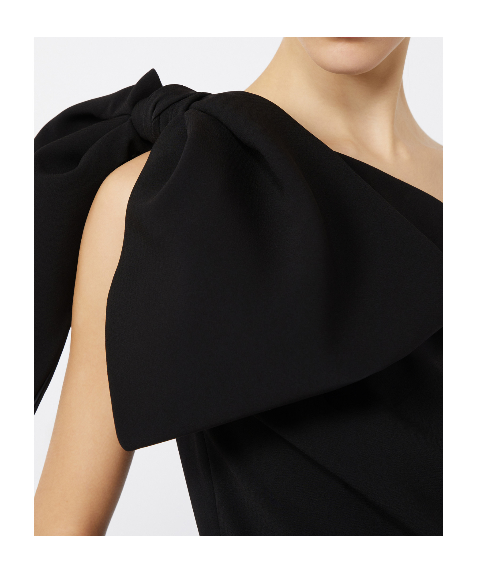Max Mara Teano Triacetate Blend Mini Playsuit In Black