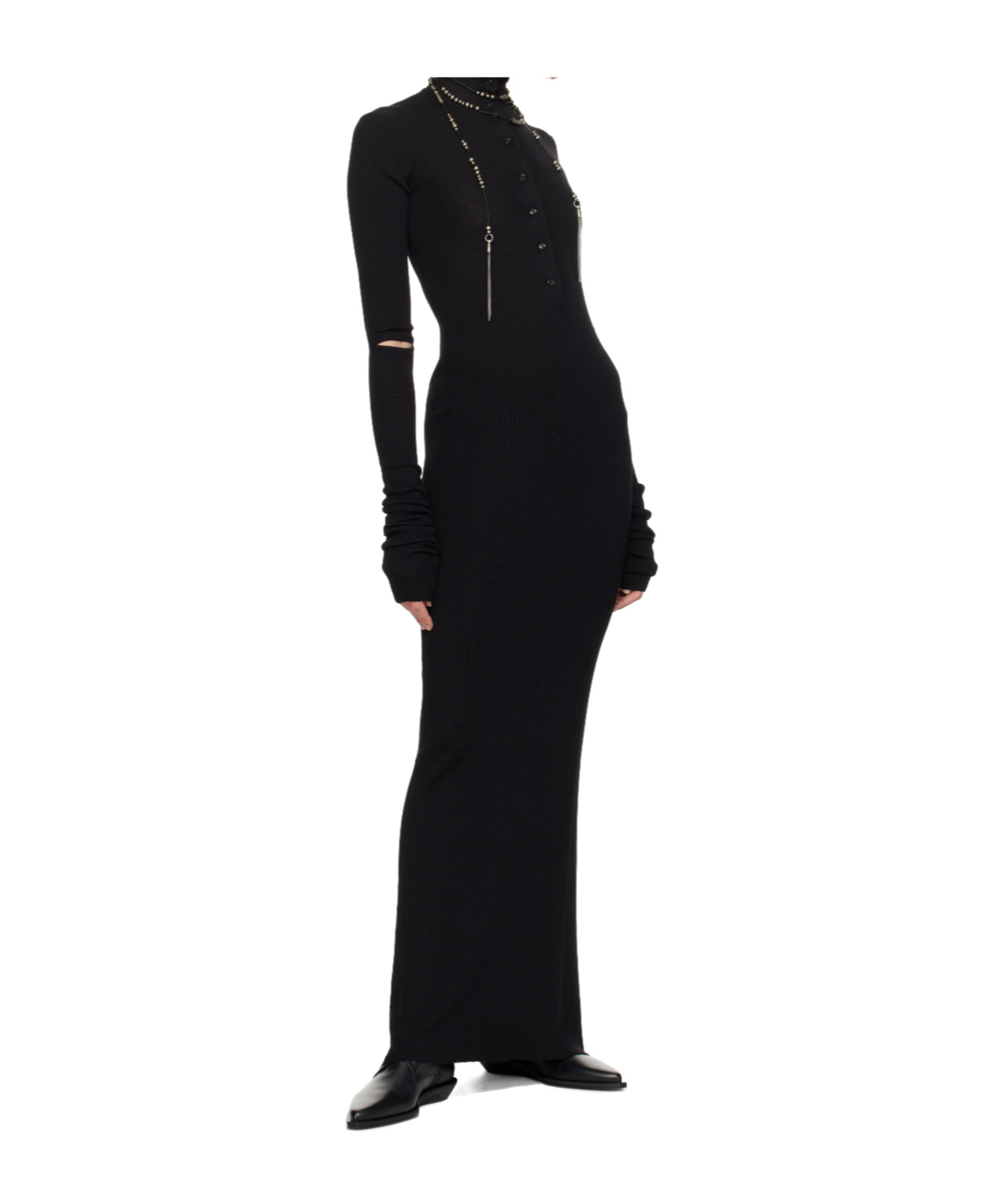 Ann Demeulemeester Hanzel Dress In Black