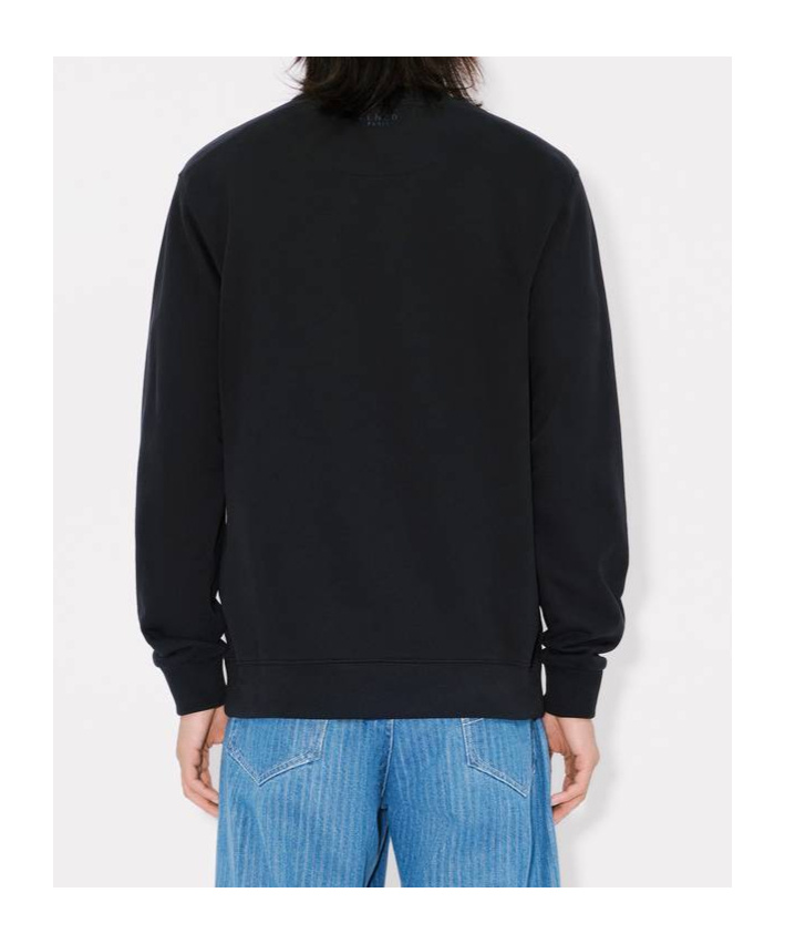 Kenzo Embroidered Sweatshirt In Black