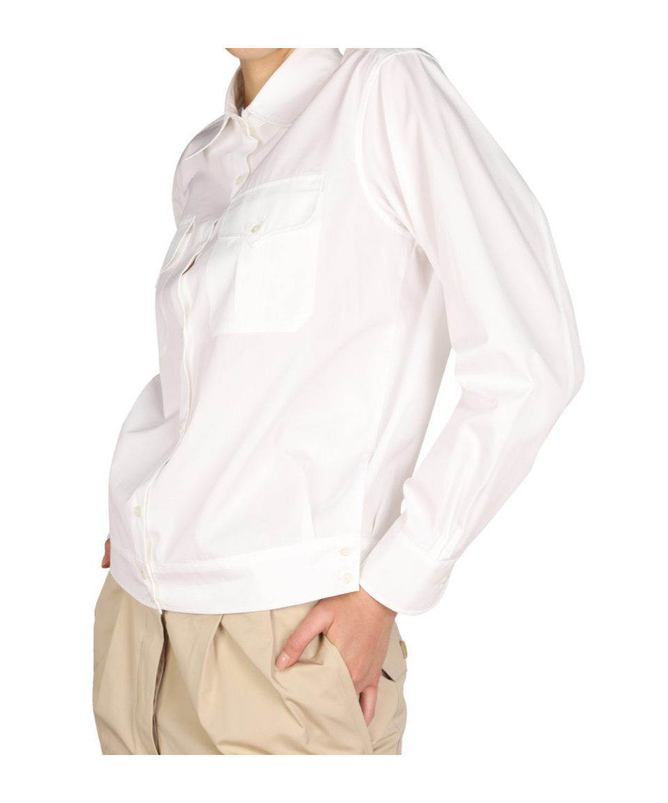 ASPESI POINTED COLLAR BUTTON DOWN SHIRT