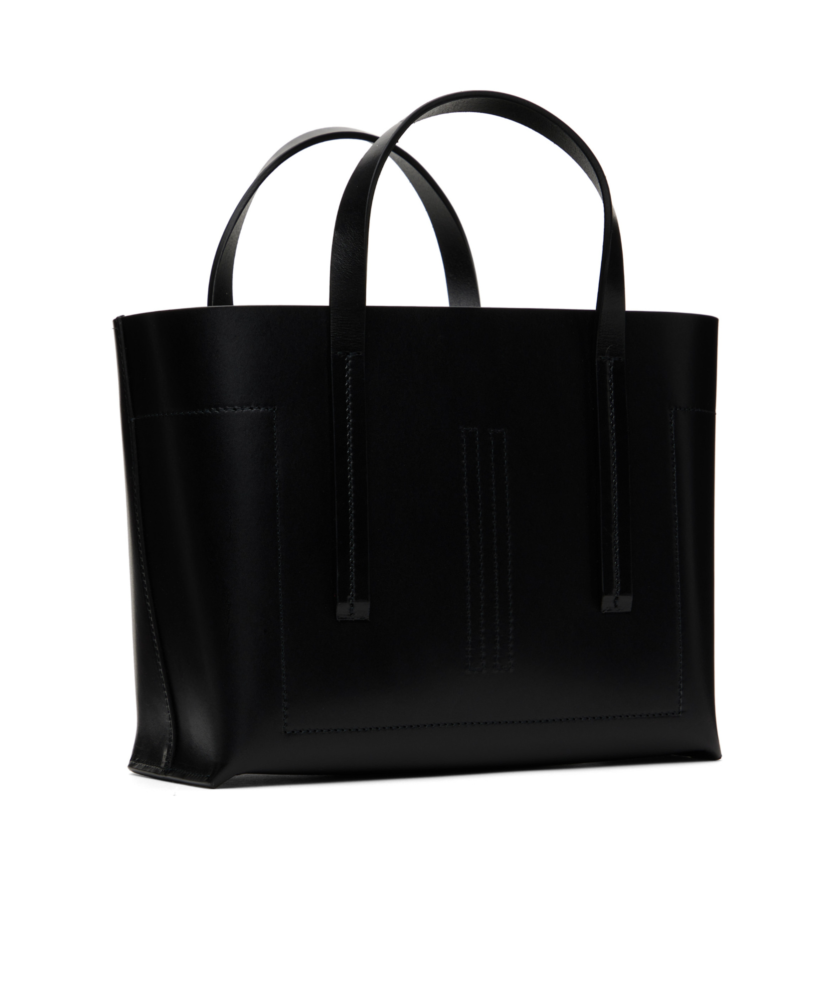 Rick Owens Double-handle Handbag In Black