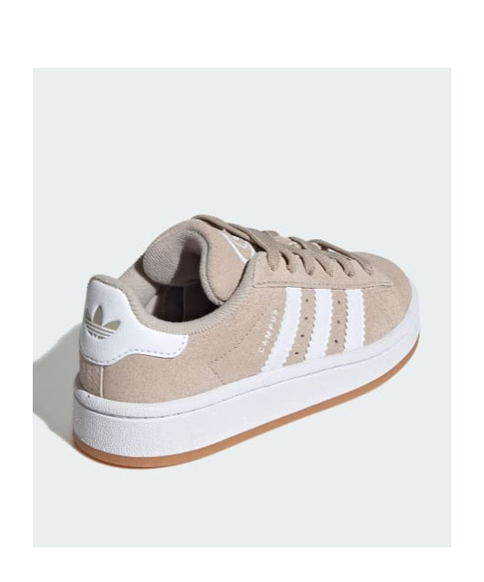 Adidas Originals Campus 00s Elastic-lace Sneakers In Nude
