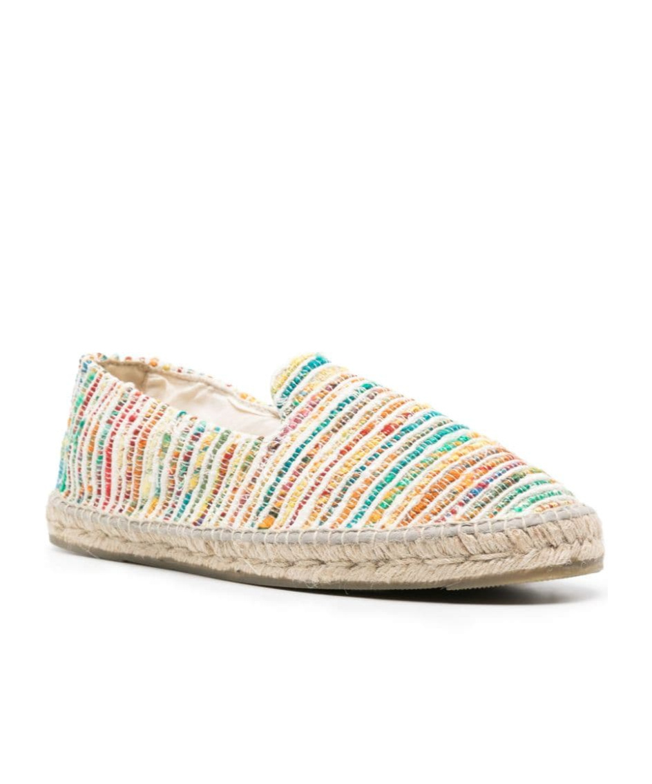 Manebi Yucatán Interwoven Espadrilles In Nude