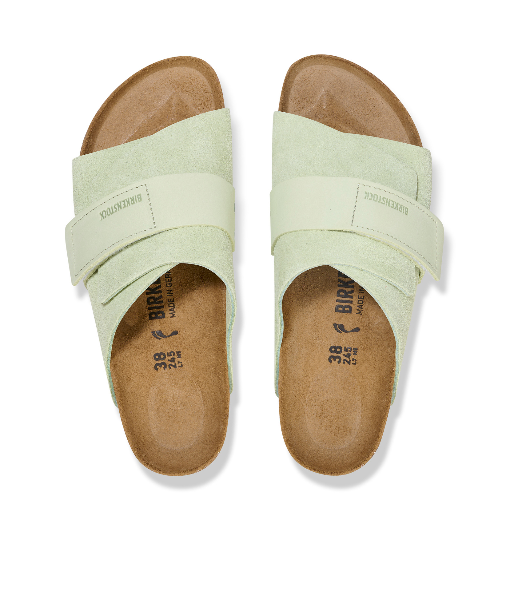 Birkenstock Kyoto Slippers In Green