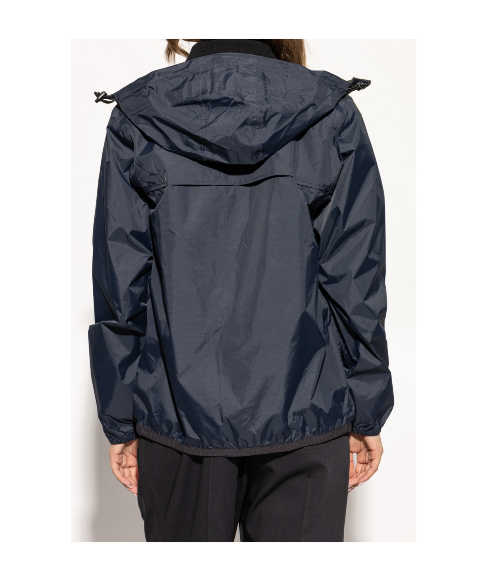 Comme Des Garçons Play X K-way Heart-patch Lightweight Jacket In Black