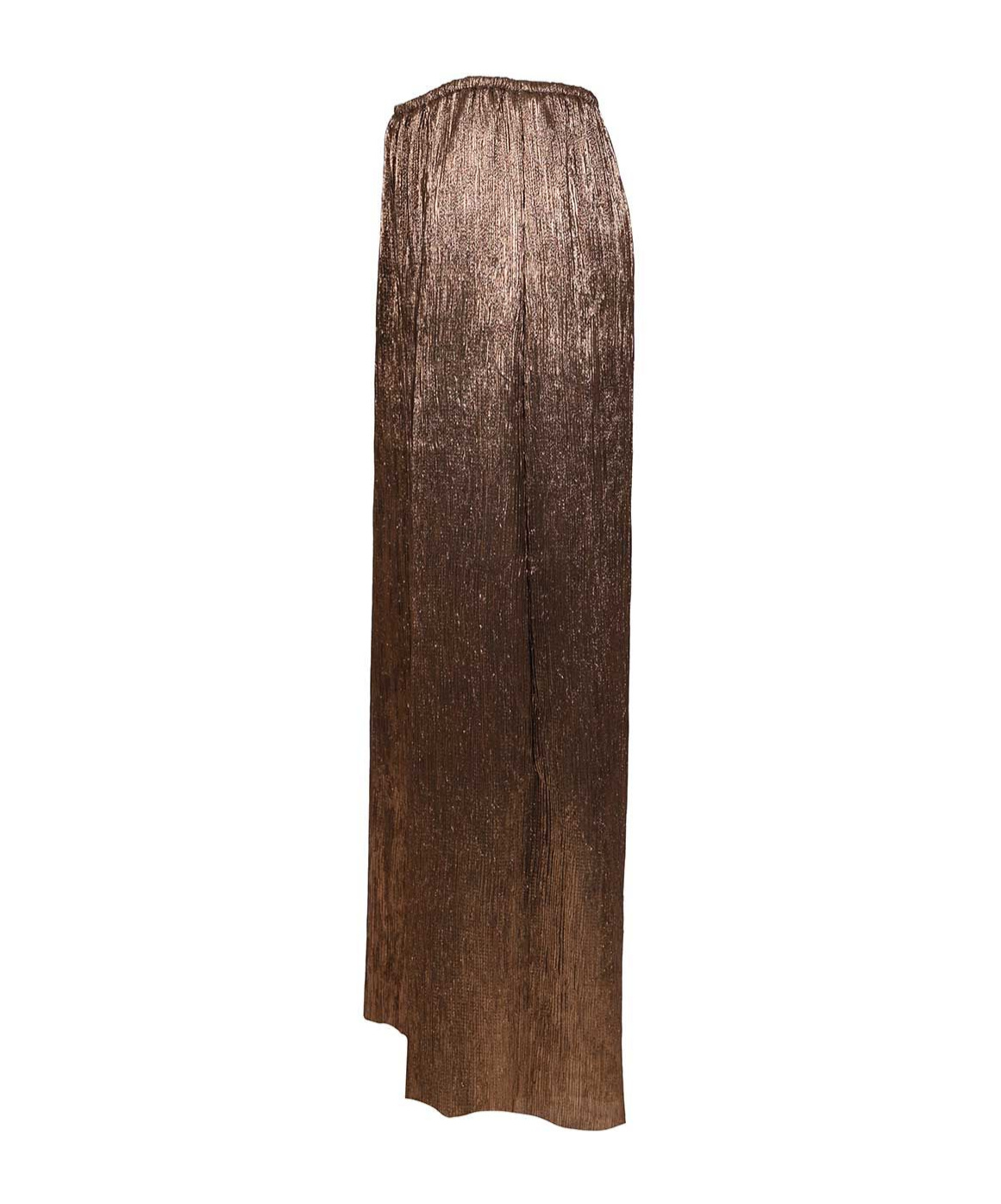 Forte Forte Elastic Waist Casual Pants In Brown