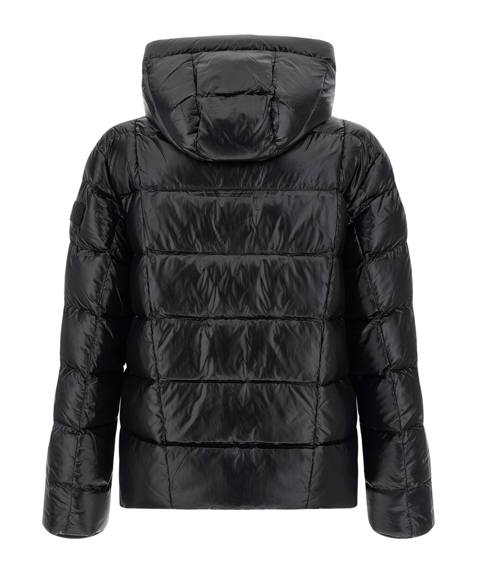 Mackage Long-sleeved Hooded Cotton Jacket In Black