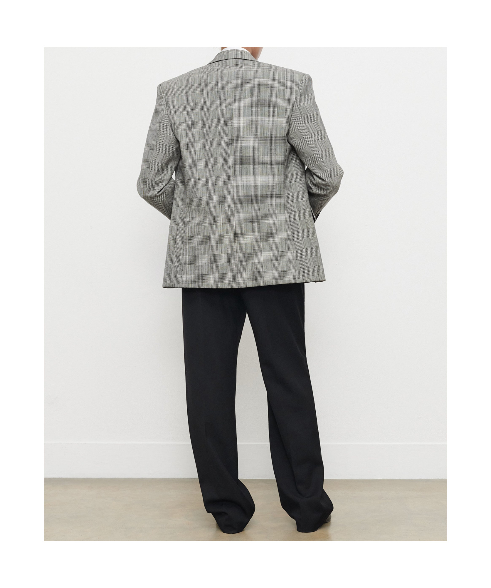 Shop Wardrobe.nyc Double-breasted Blazer In Black