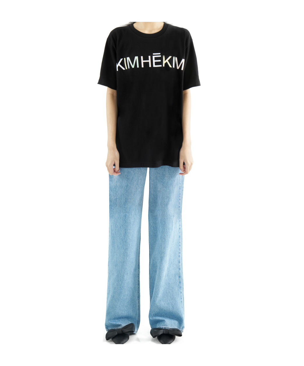 Kimhēkim Kimhekim Logo T-shirt In Black
