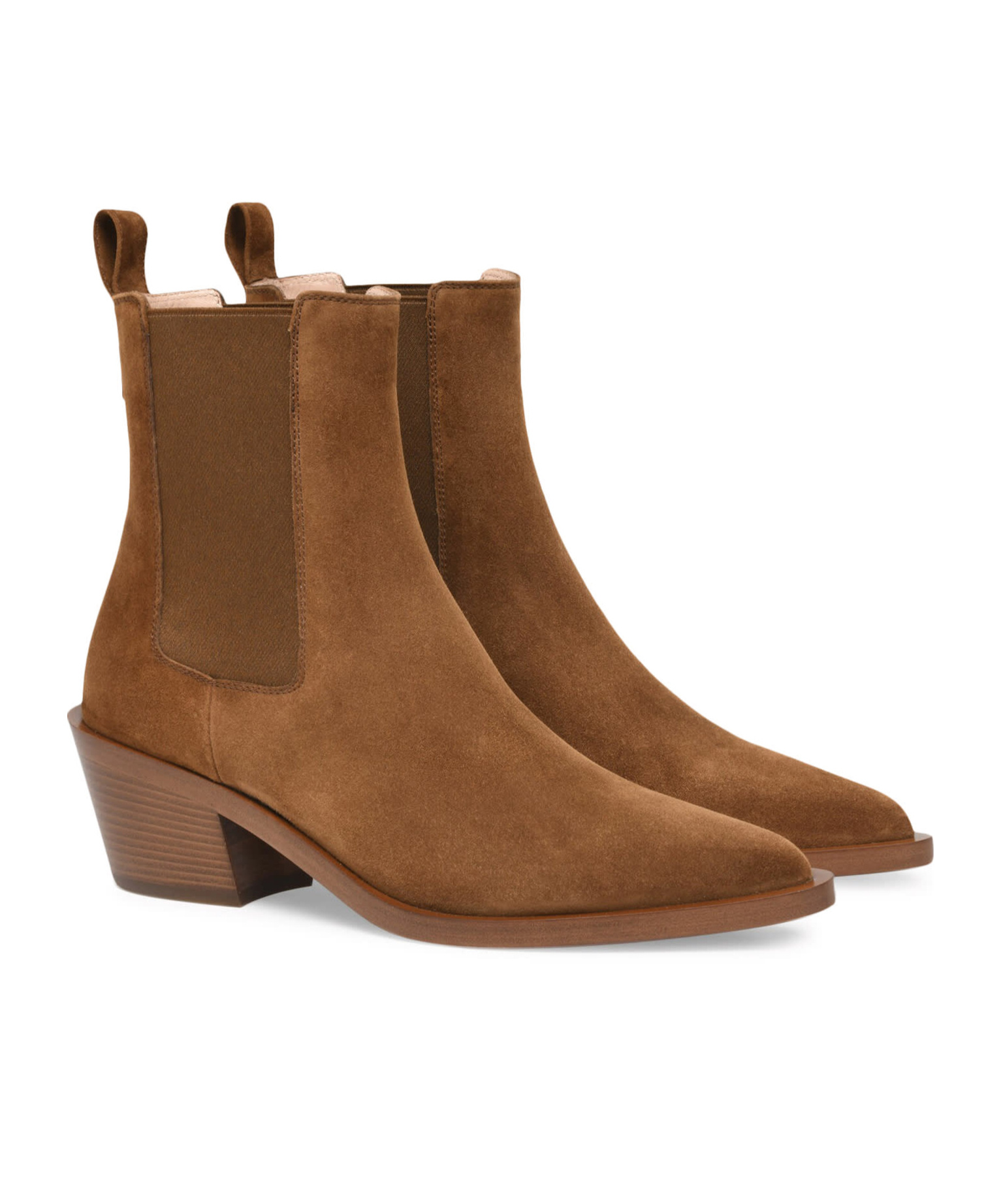 Gianvito Rossi Brown Wylie Ankle Boots In Brown