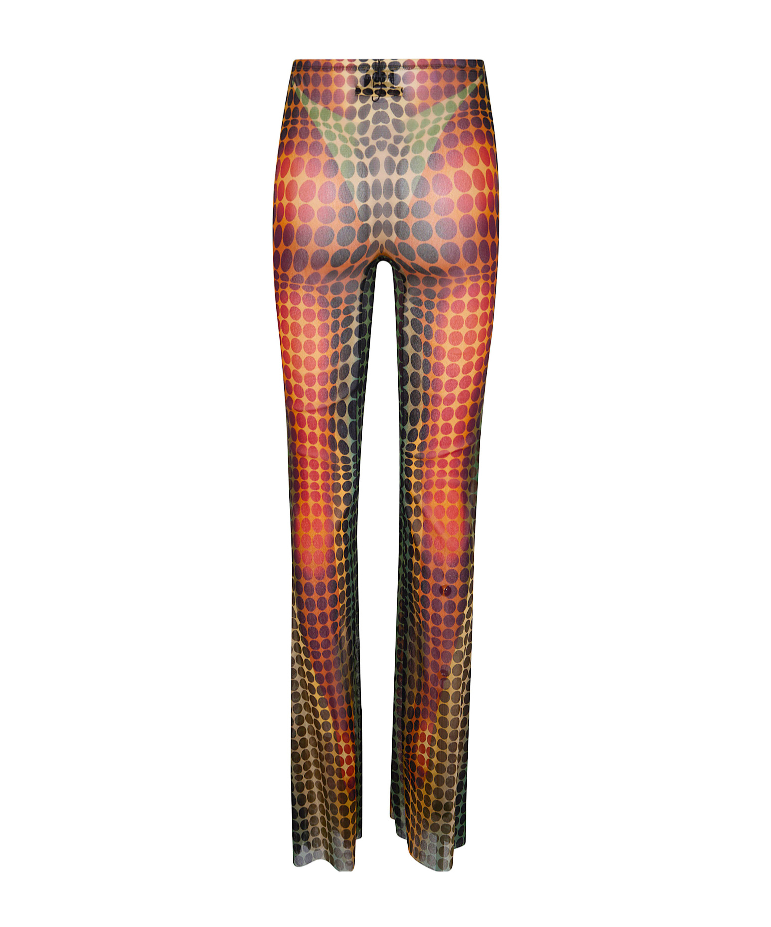 Jean Paul Gaultier Re-edition Flared Trousers In Multi
