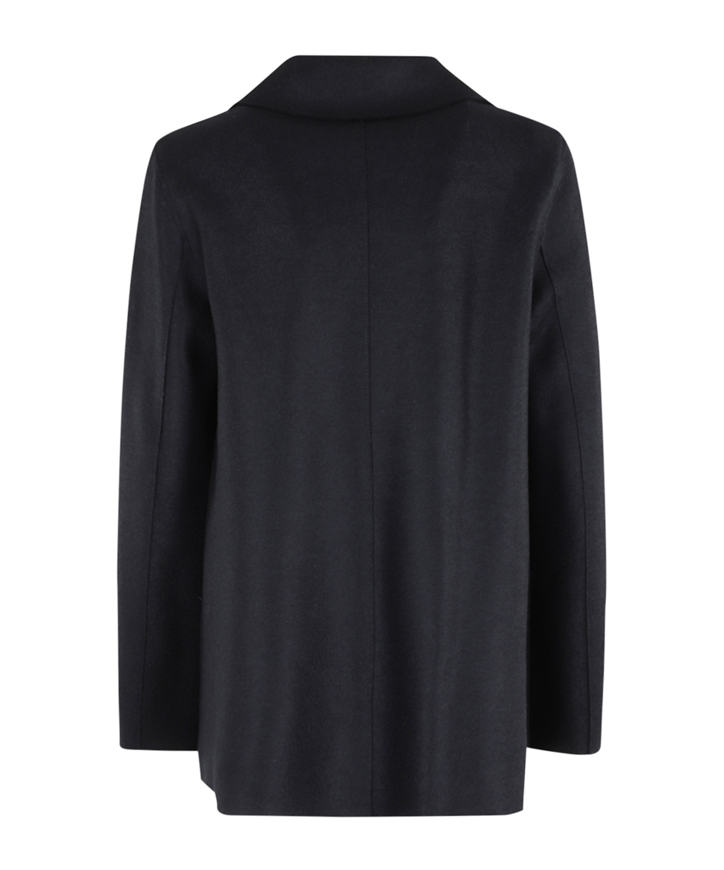 Harris Wharf London Virgin Wool Double-breasted Blazer In Blue