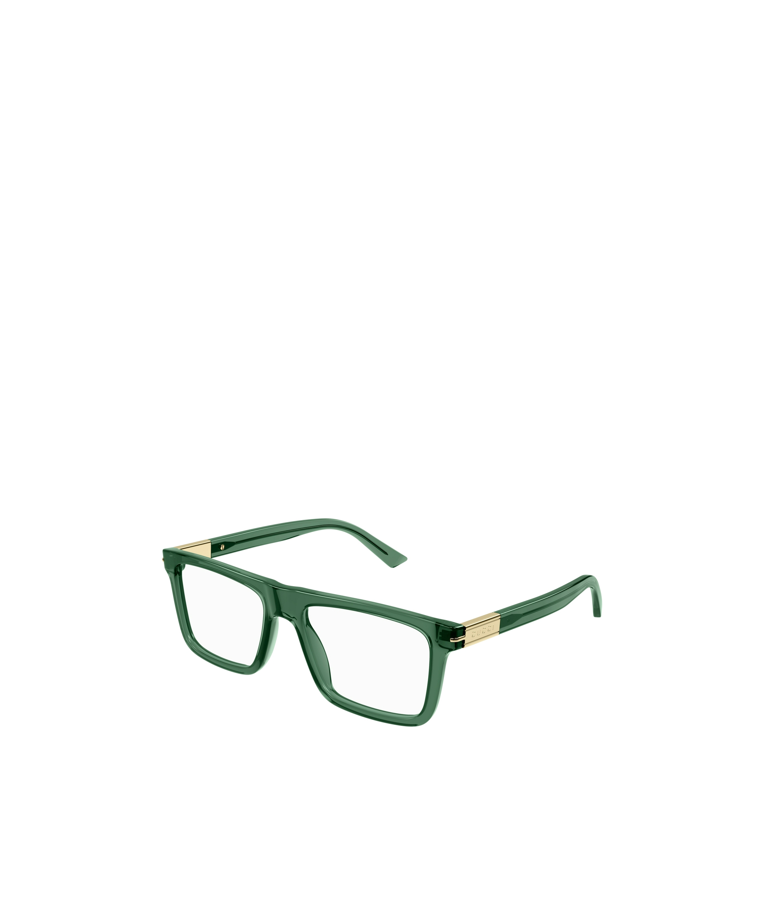 Gucci Square-frame Glasses In Green