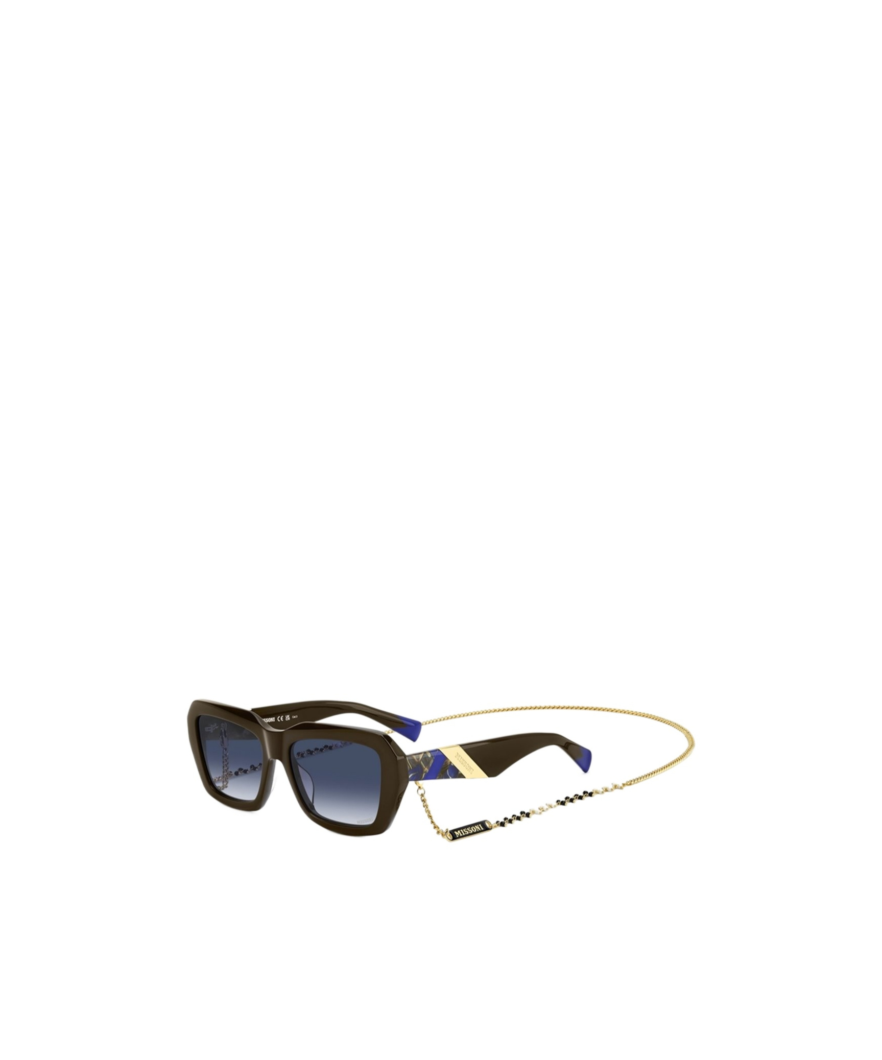 Missoni Full Frame Sunglasses In Brown