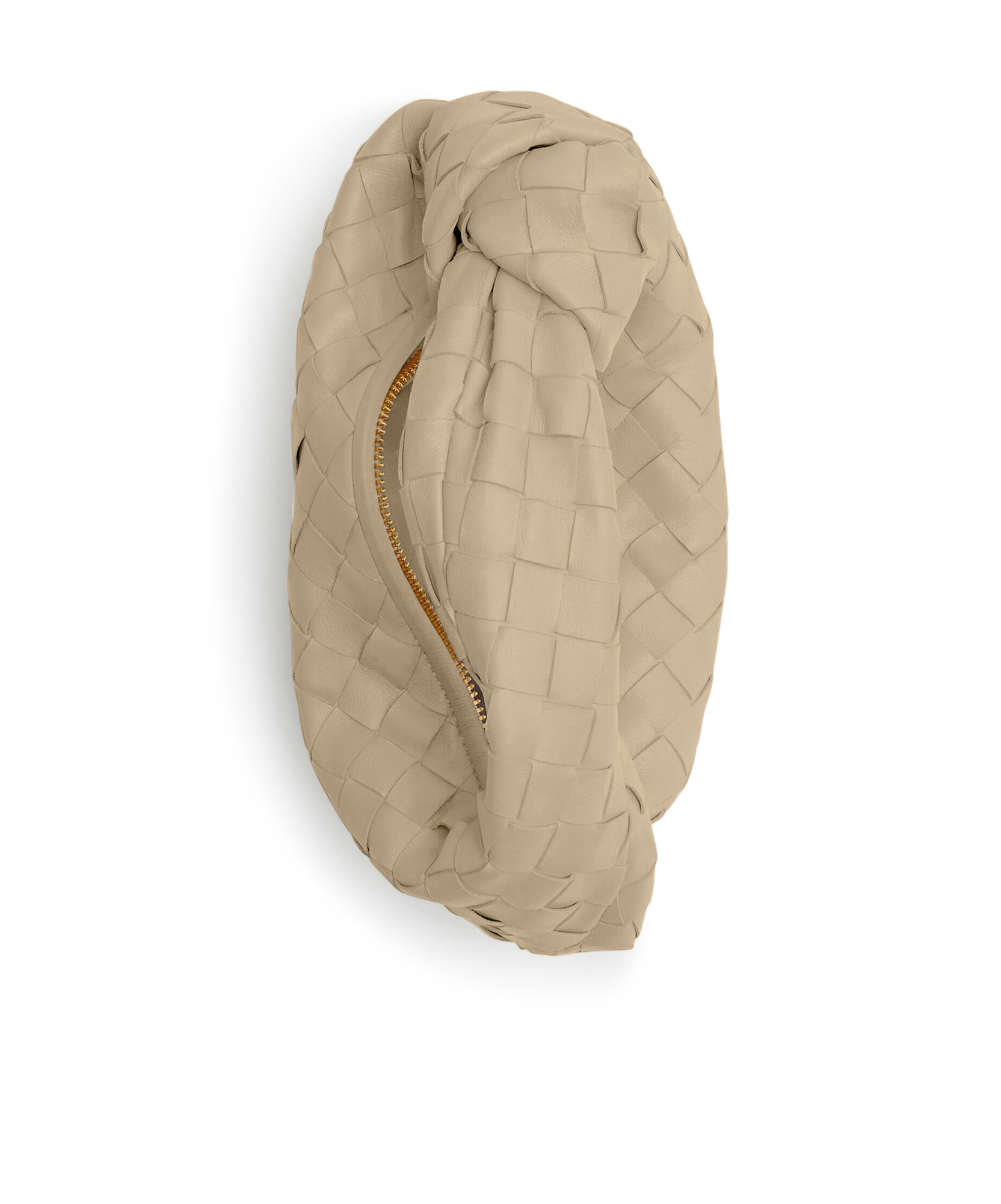 Bottega Veneta Zipper Tote Bag In Nude