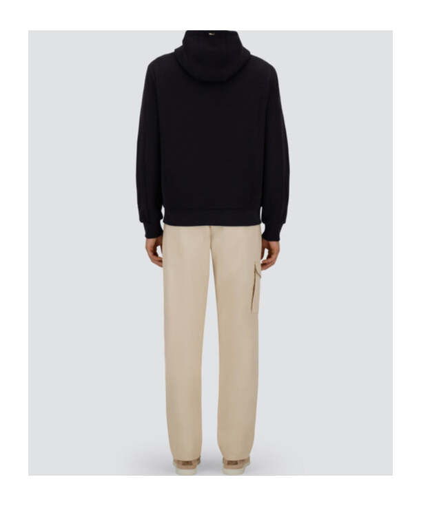 Herno Resort Jacket In Knit Effect Interlock And Travel Nylon Ponente In Blue