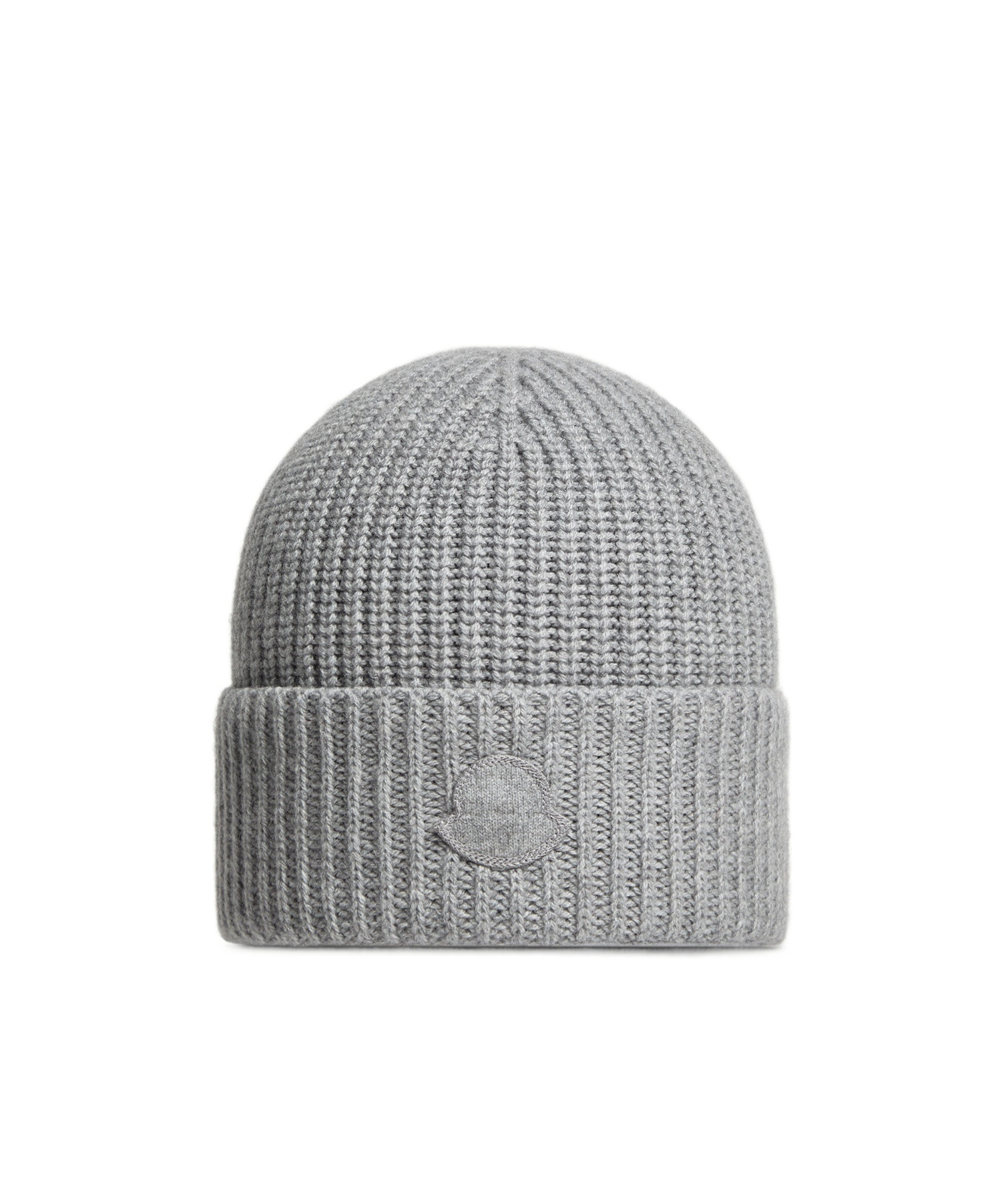 Moncler Cashmere Beanie In Gray