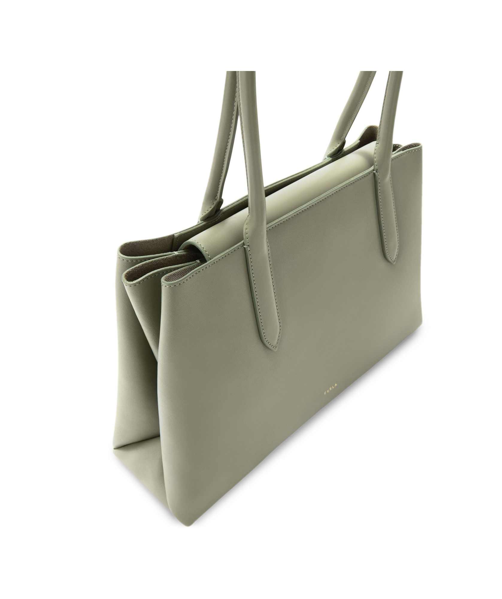 Furla Double-handle Handbag In Nude