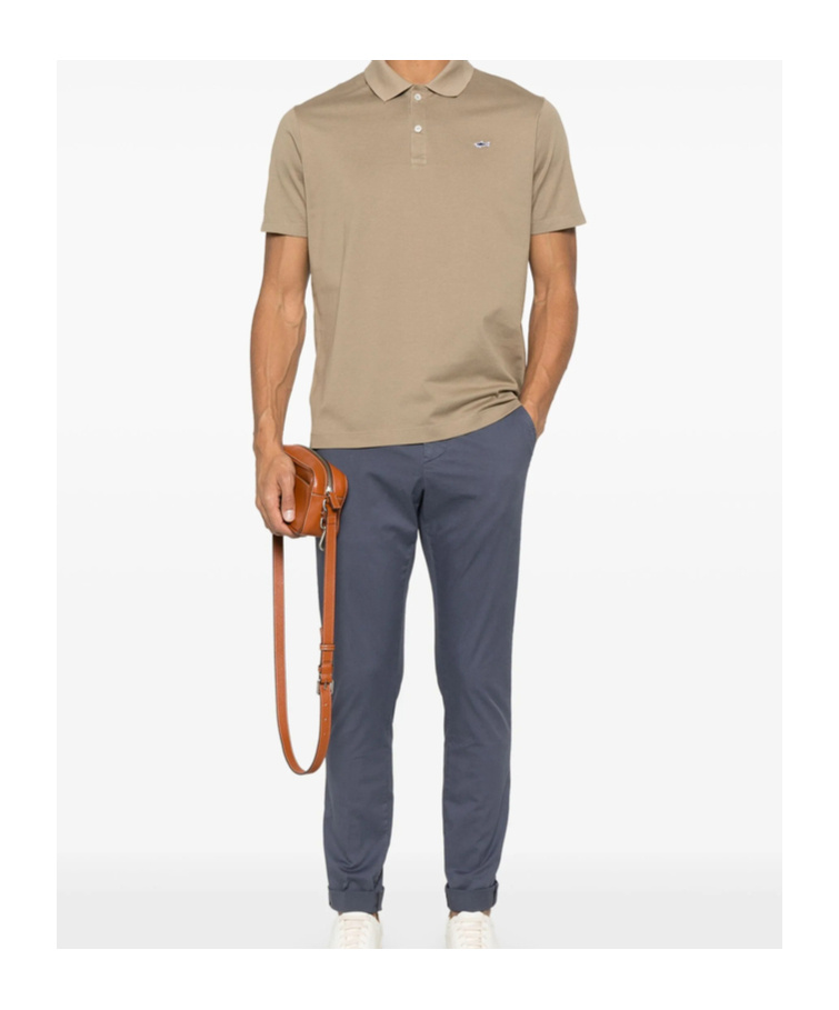 Shop Paul & Shark Piqué Cotton Polo Shirt In Nude