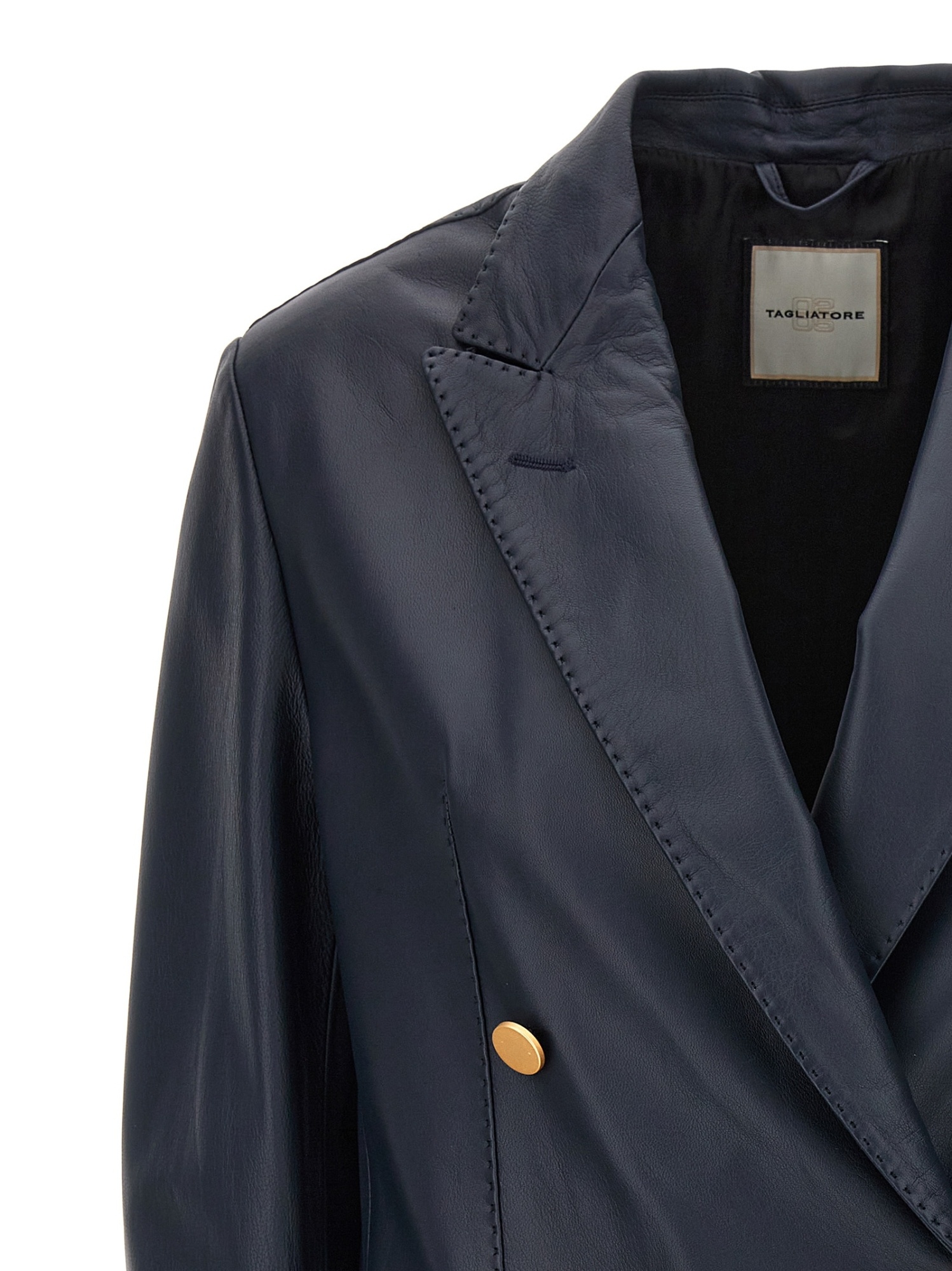 Tagliatore 'josie' Blazer Gold-tone Buttons In Black