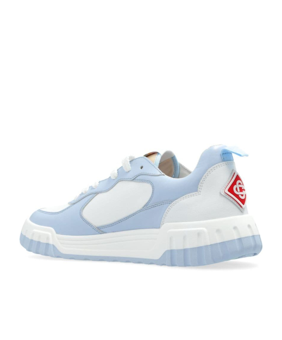 Casablanca Lace-up Low-cut Casual Shoes In White