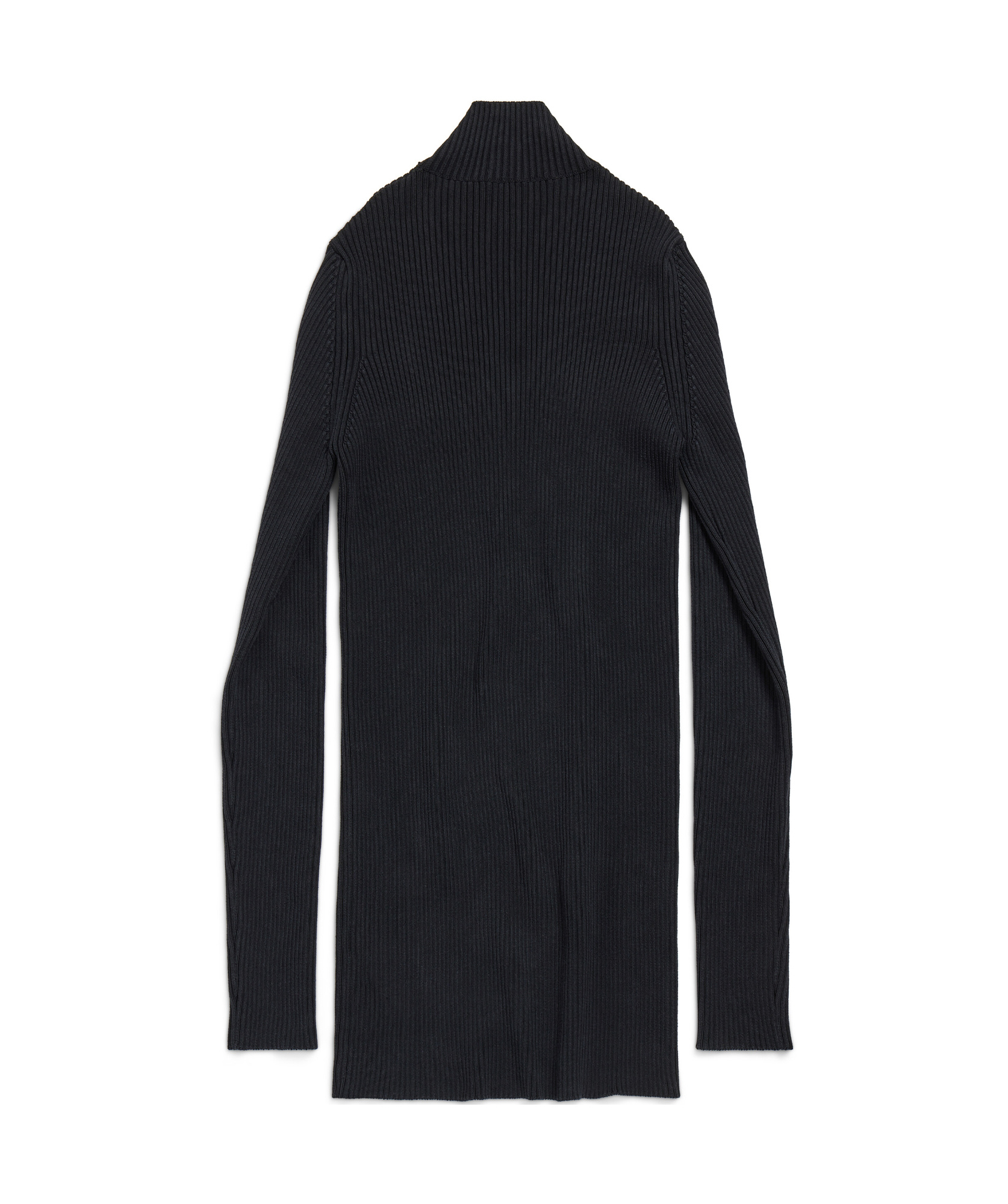 Balenciaga Turtleneck Sweater In Black