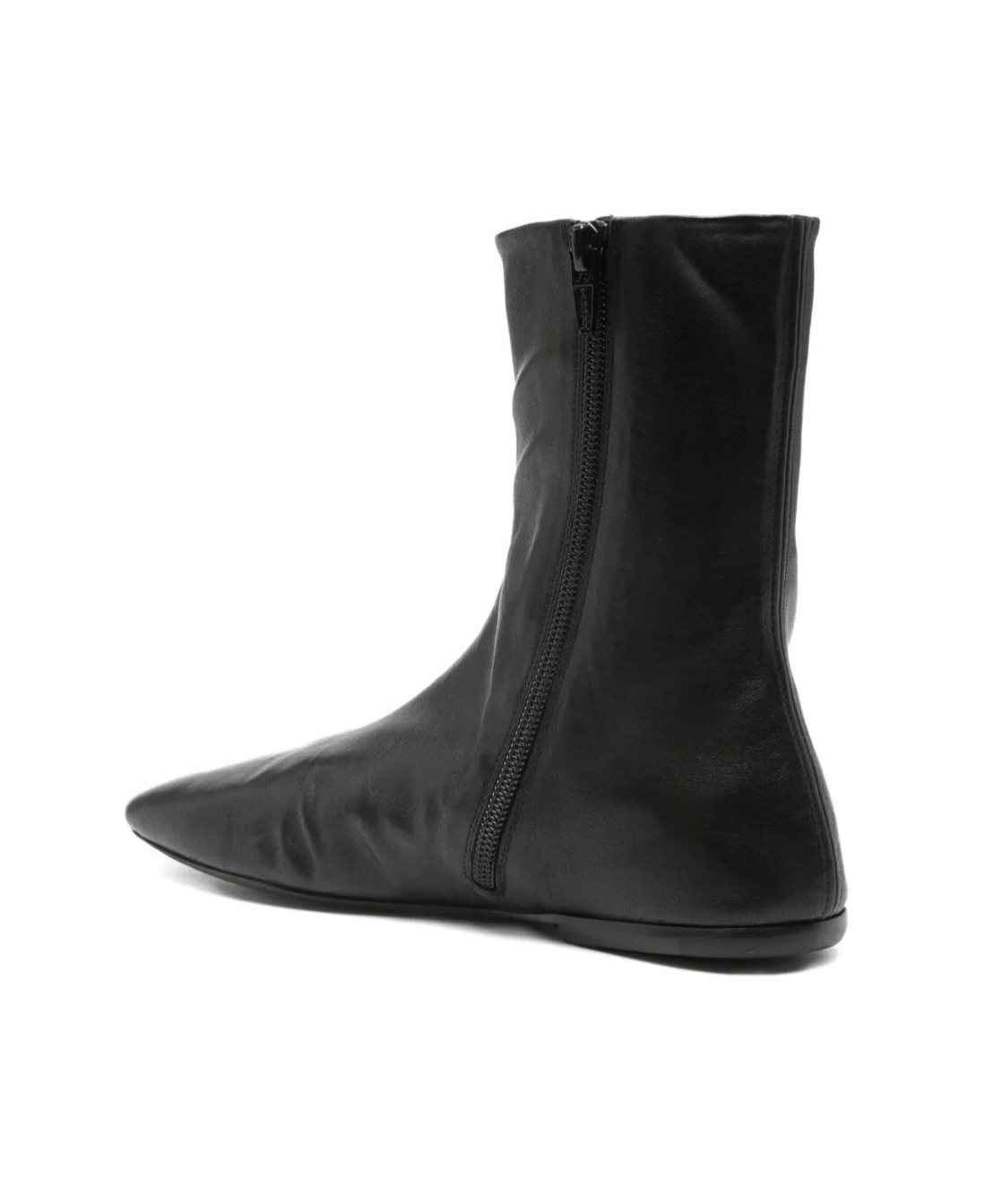 Dries Van Noten Women Leather Ankle Boots In Black