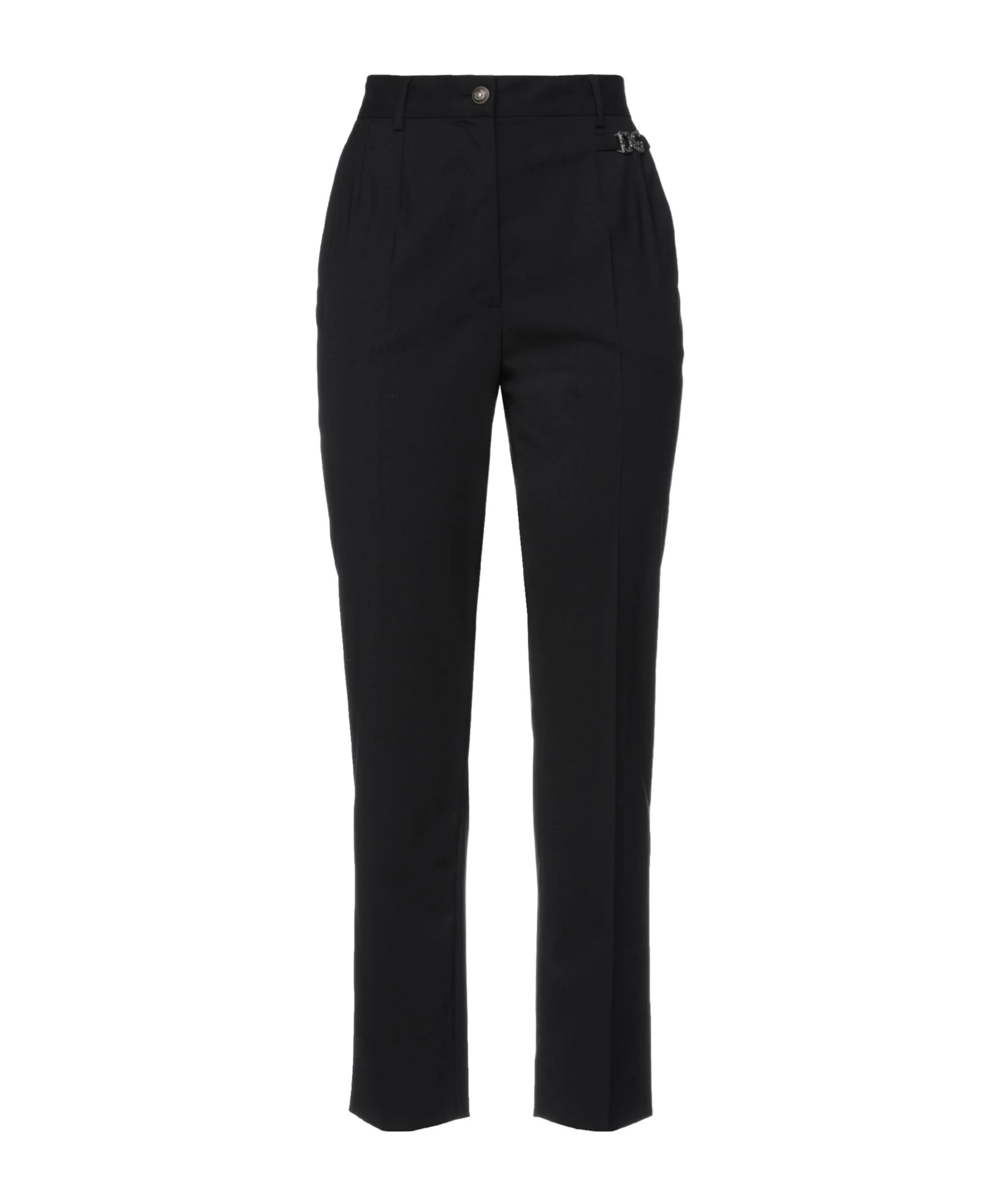 Dolce & Gabbana Straight-leg Trousers In Black
