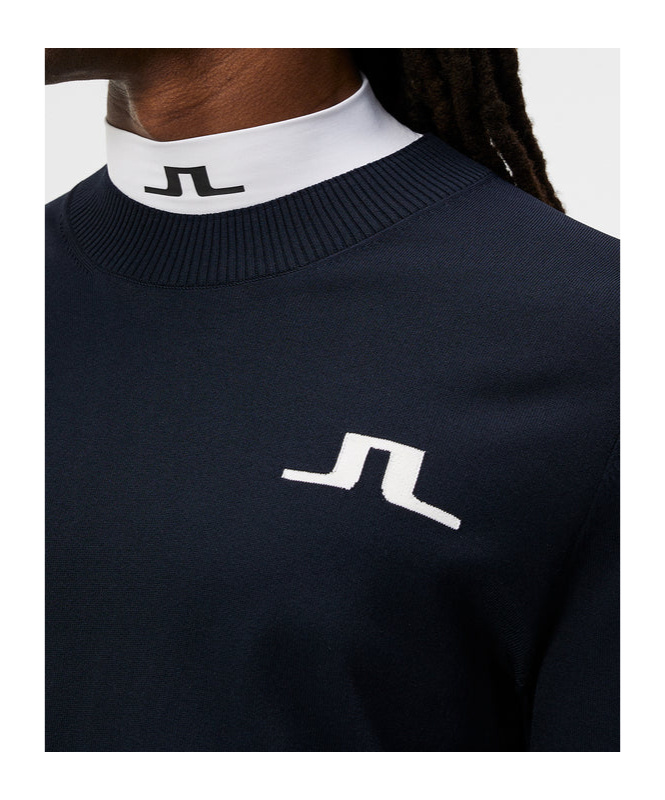 Shop J. Lindeberg Crew Neck Knitted Sweater