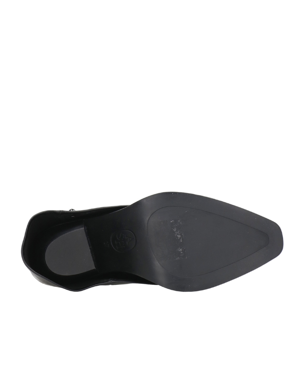 Ash Round-headed Short Boots In Black