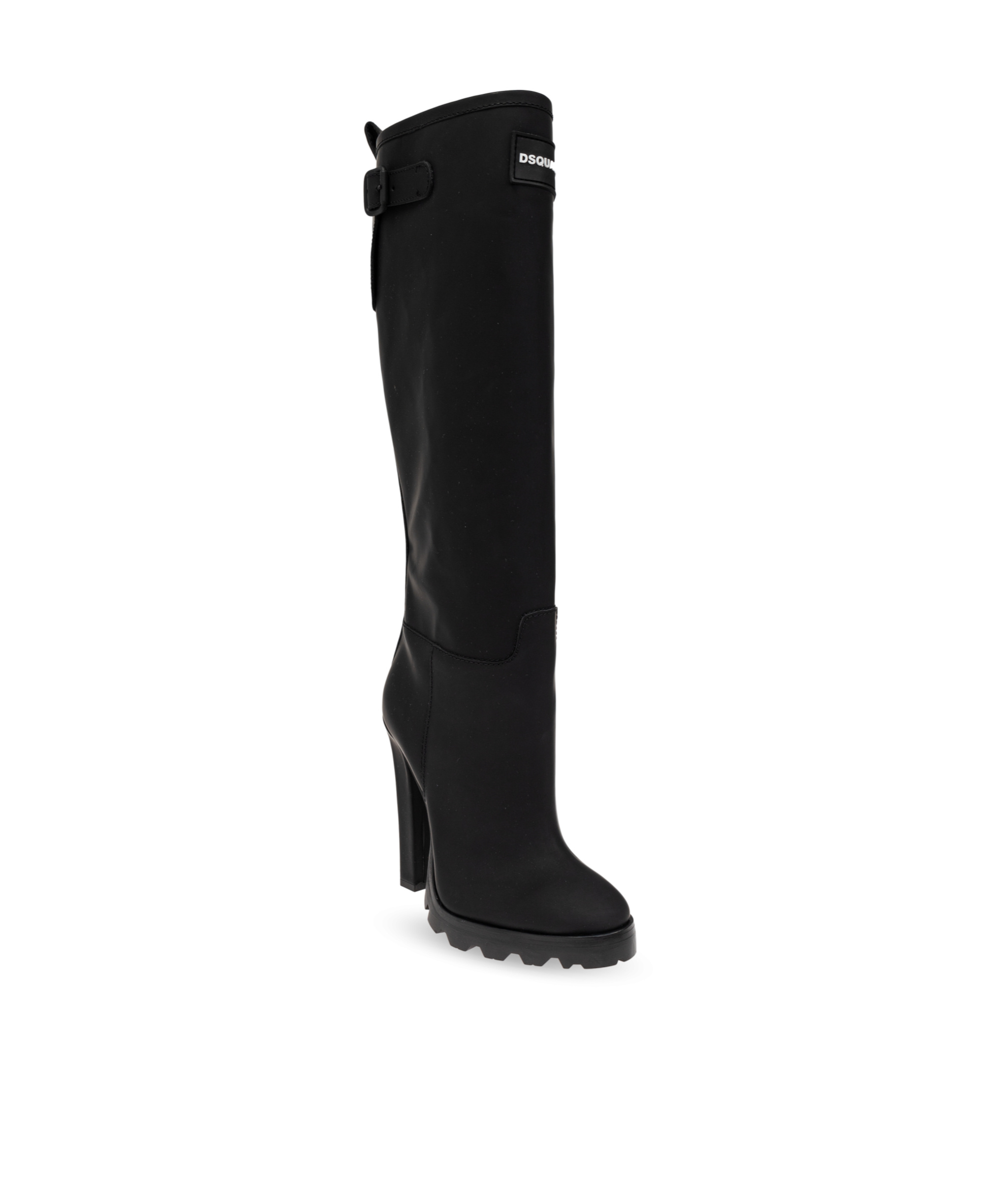 Dsquared2 90mm Logo-print Boots In Black