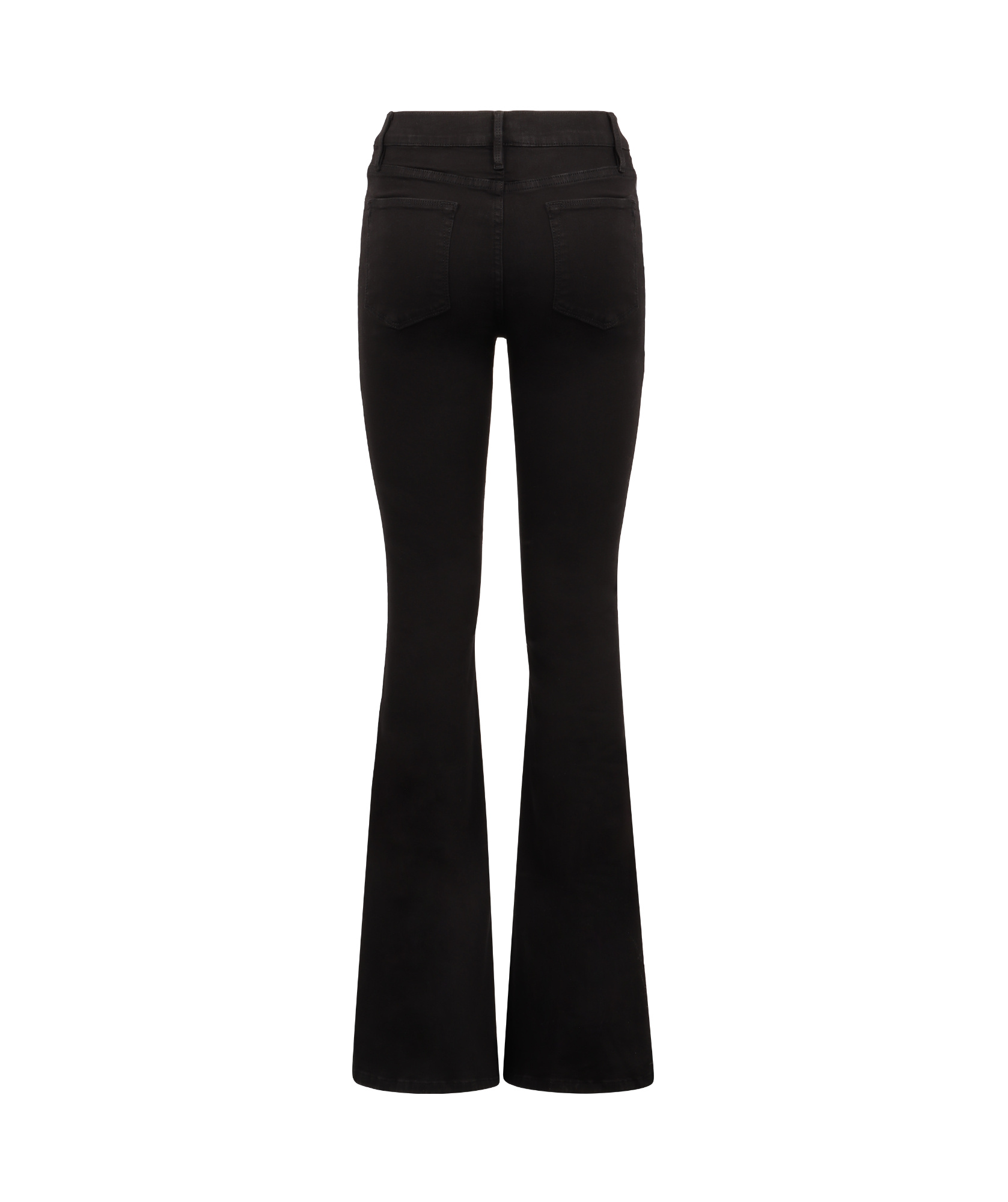 Frame Belt-loop Jeans In Black