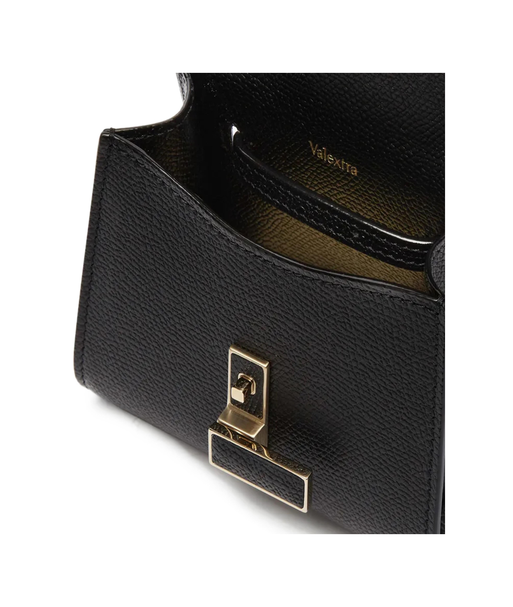 Valextra Iside Belt Bag In Black
