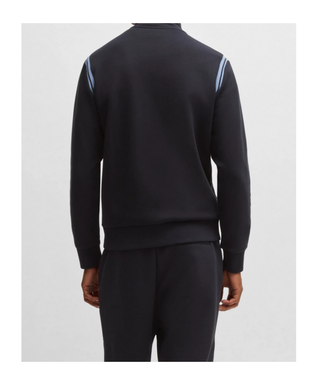 Hugo Boss Long-sleeved Sports Suit In Black