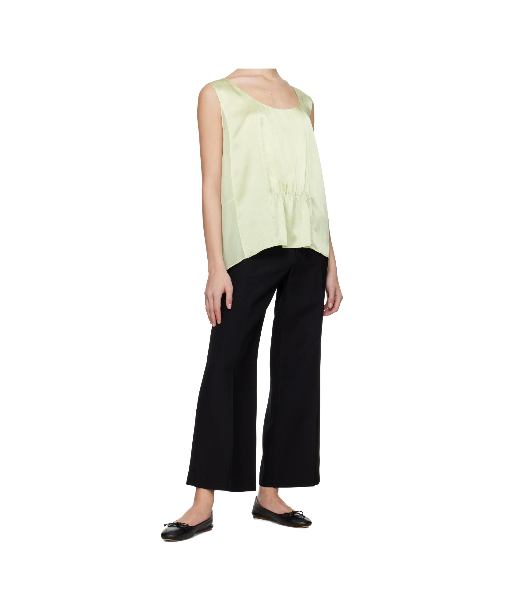 Jw Anderson Black Cropped Tailored Trousers