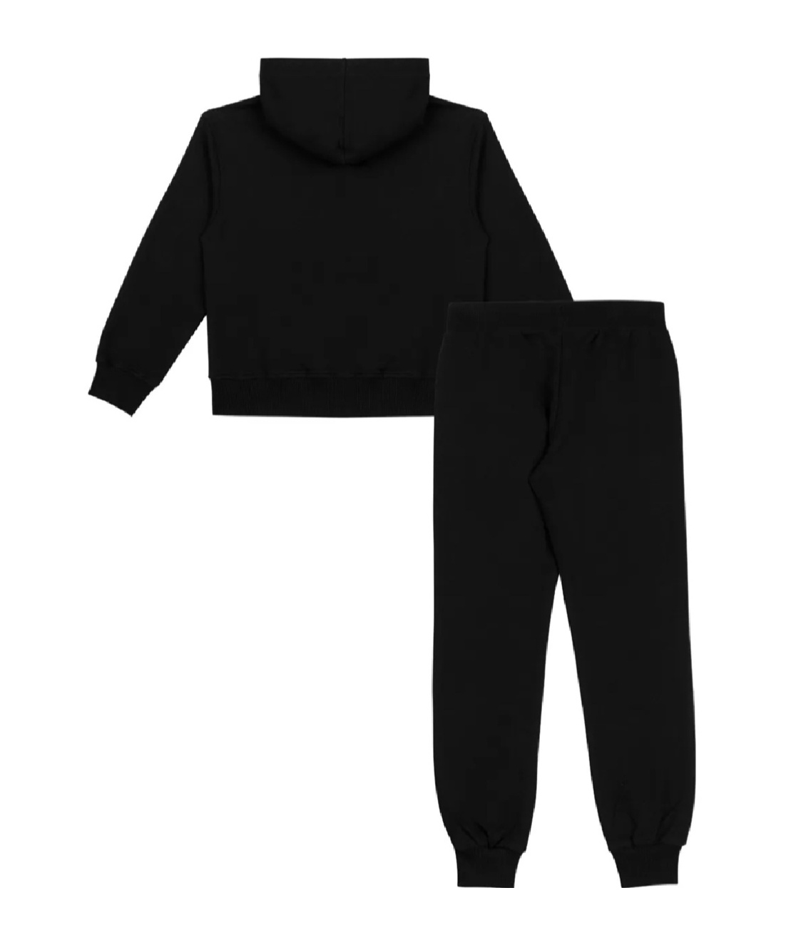 Moschino Teddy-print Tracksuit In Black