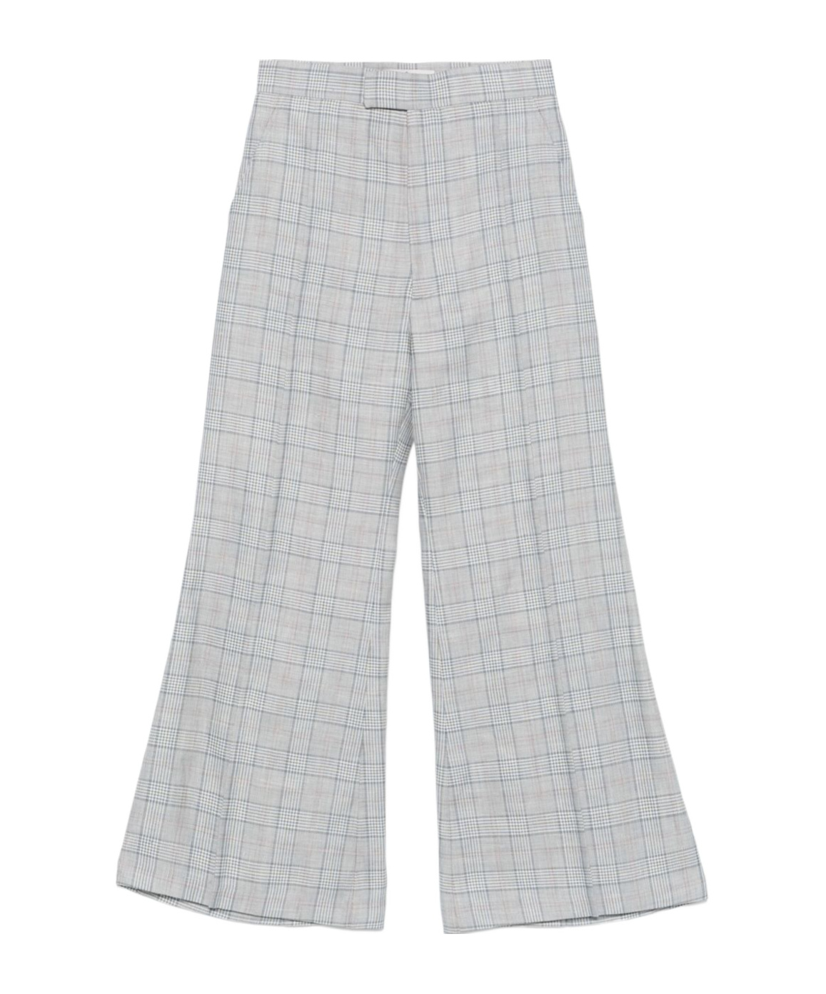 Vivienne Westwood Cropped Wide Trousers In Gray