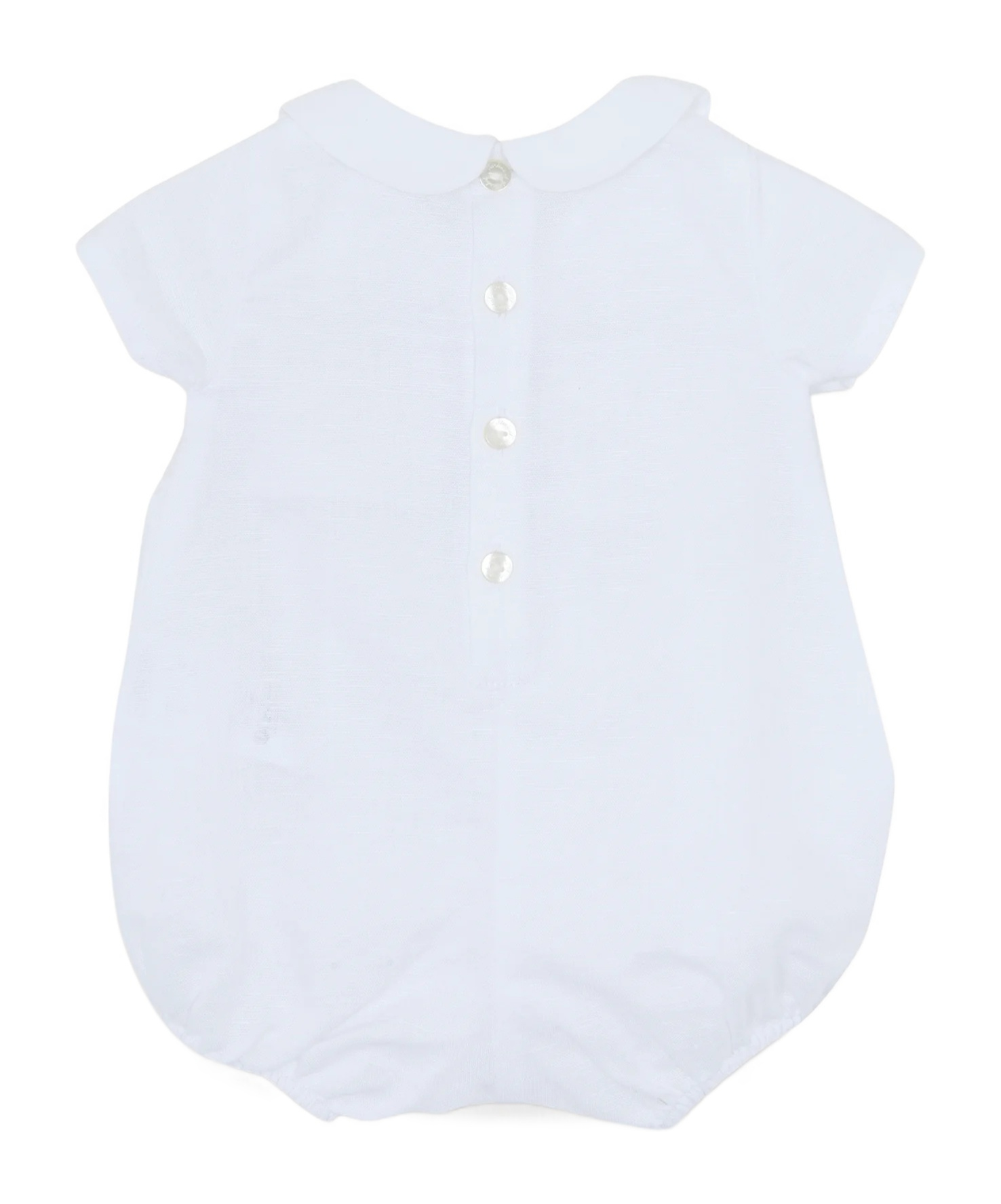 Tartine Et Chocolat Shirred-panel Romper In White