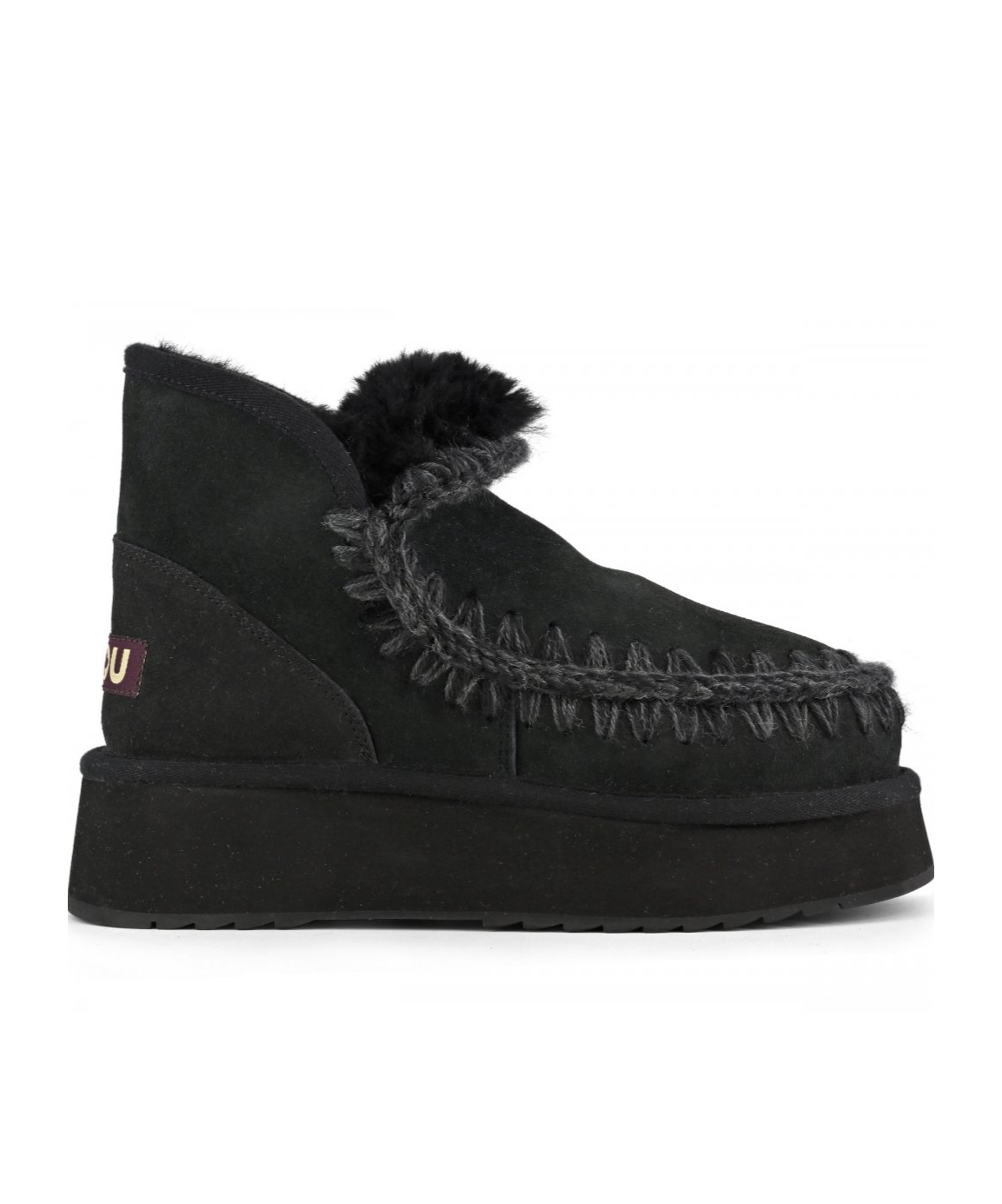 Mou Mini Platform Sole Boots In Black