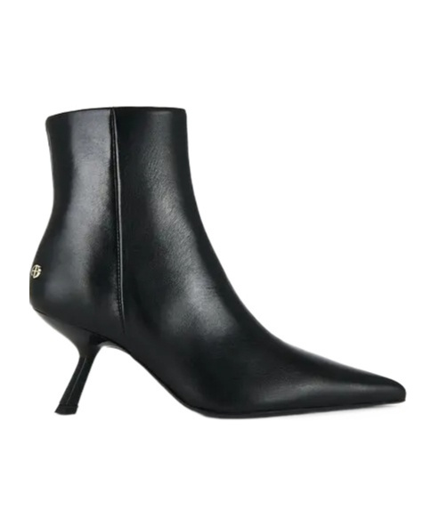 Anine Bing Pointed Ankle Boots In Black