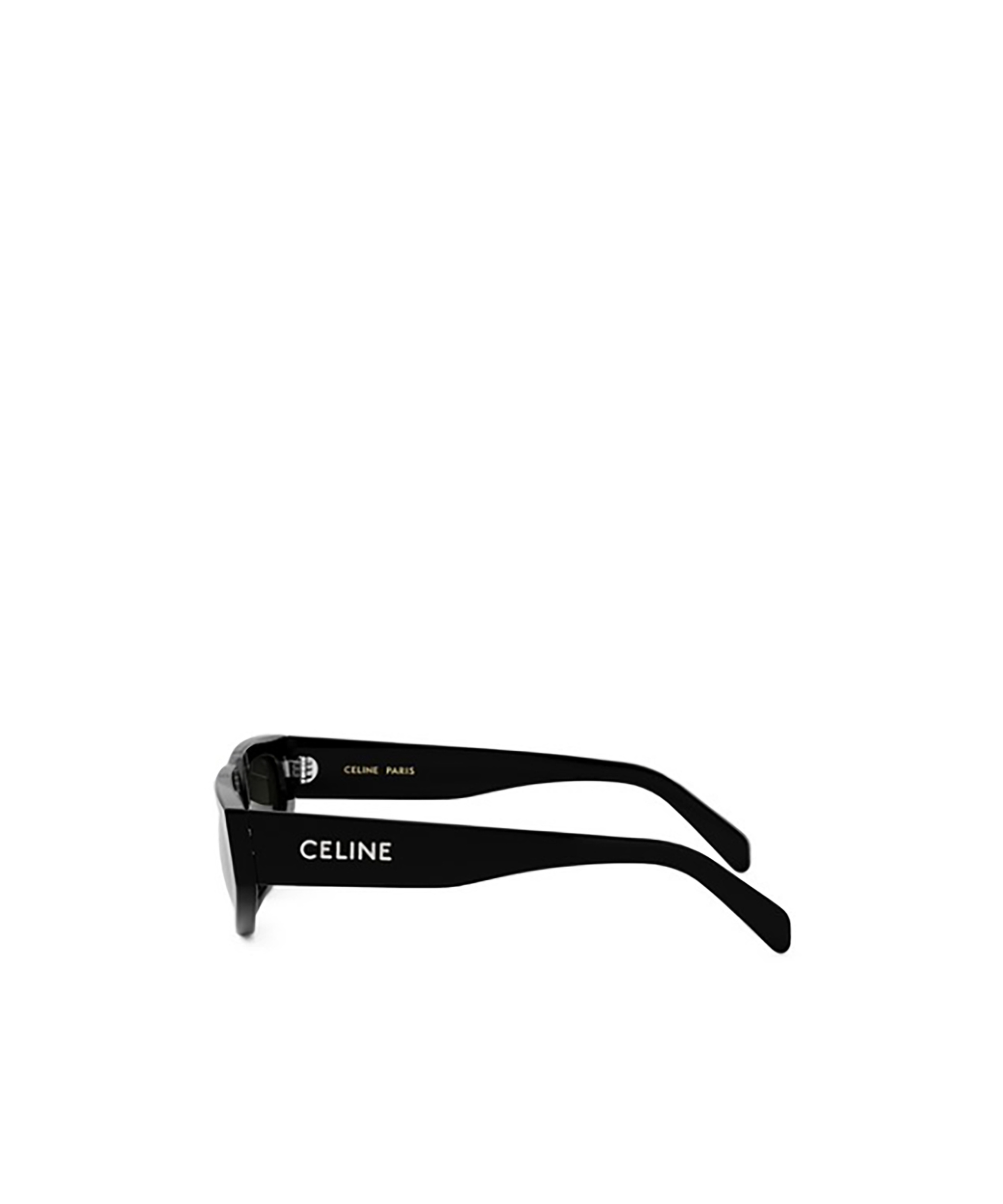 Celine Monochroms 55mm Geometric Sunglasses In Black
