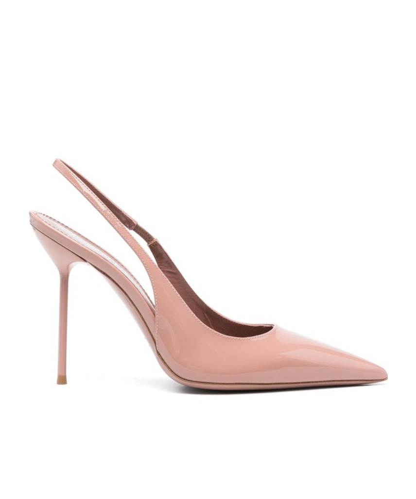 Shop Paris Texas 105mm Lidia Slingback Pumps In Pink