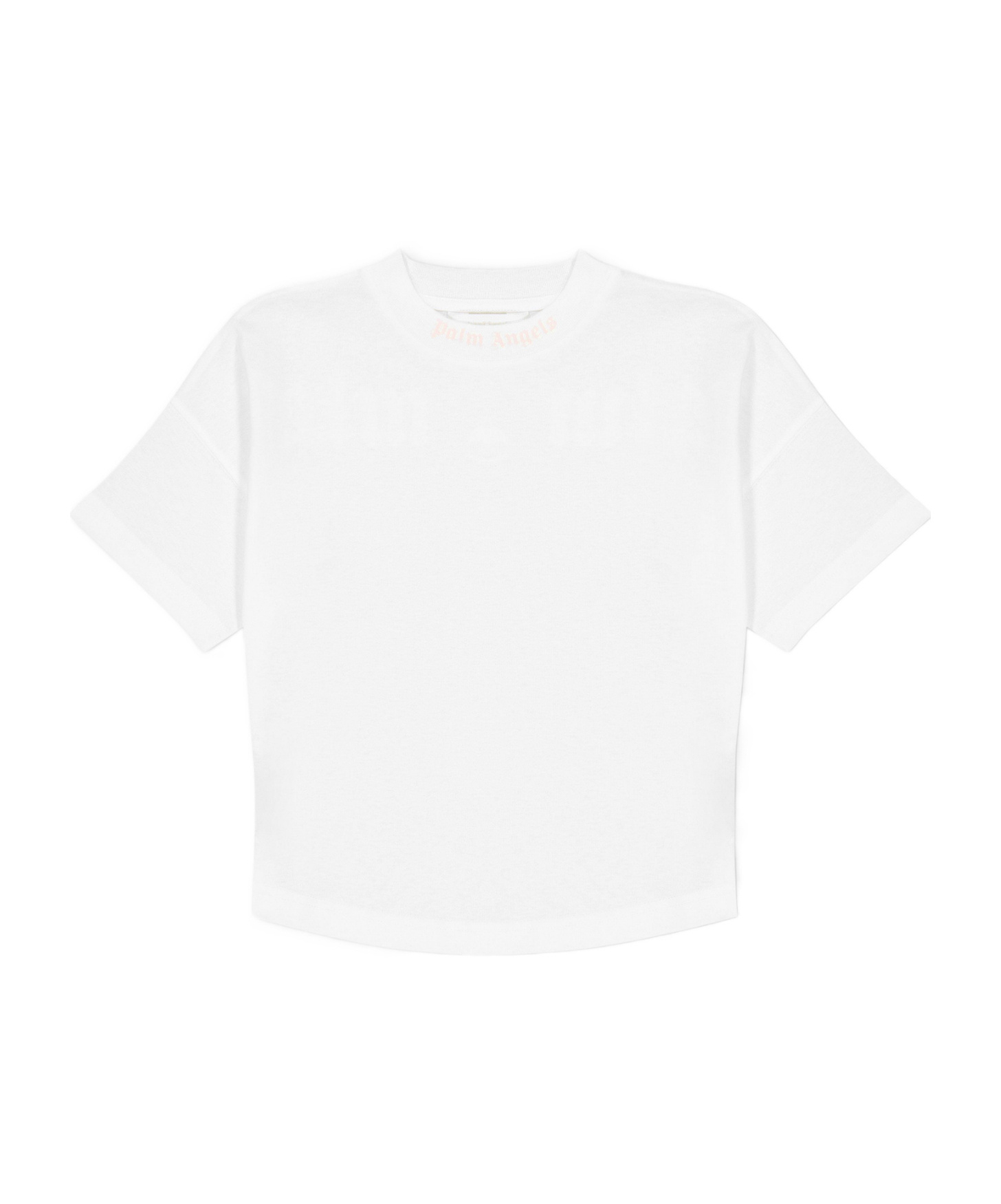 Palm Angels Solid Color T-shirt In White
